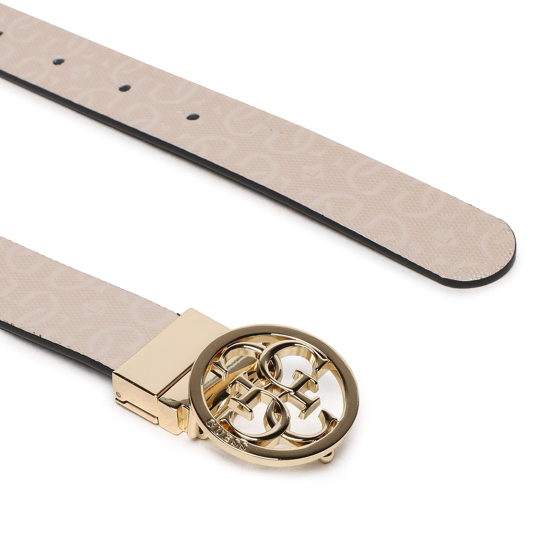 Guess Дамски колан BW7854 P3425 Бежов - Pepit.bg