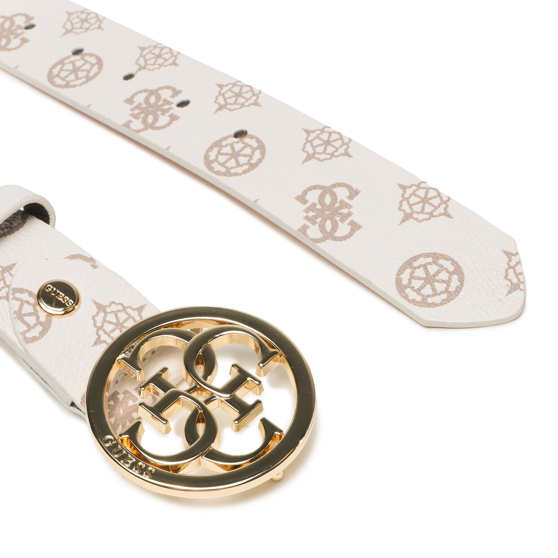 Guess Дамски колан BW7866 P3435 Екрю - Pepit.bg