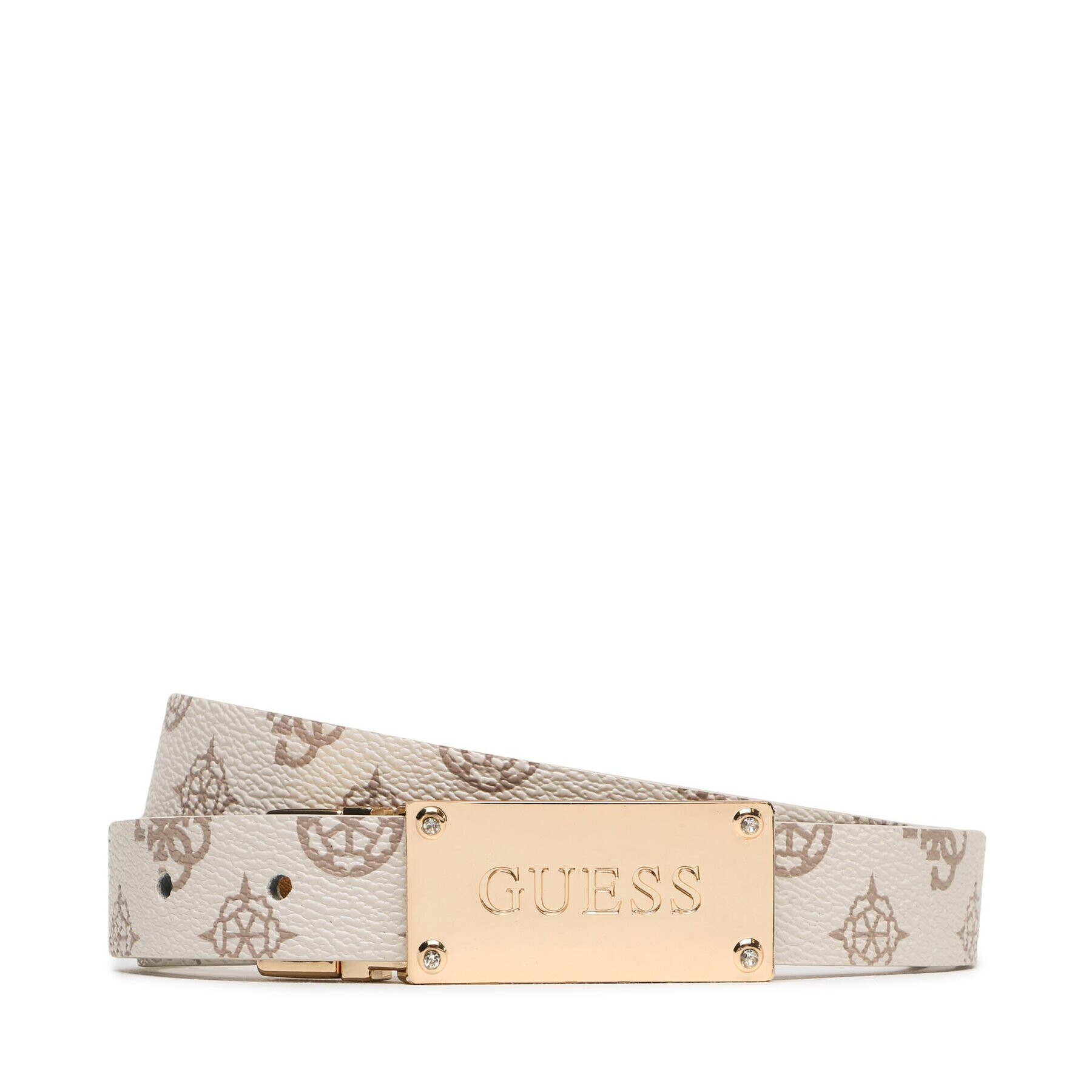 Guess Дамски колан BW7869 P3425 Екрю - Pepit.bg