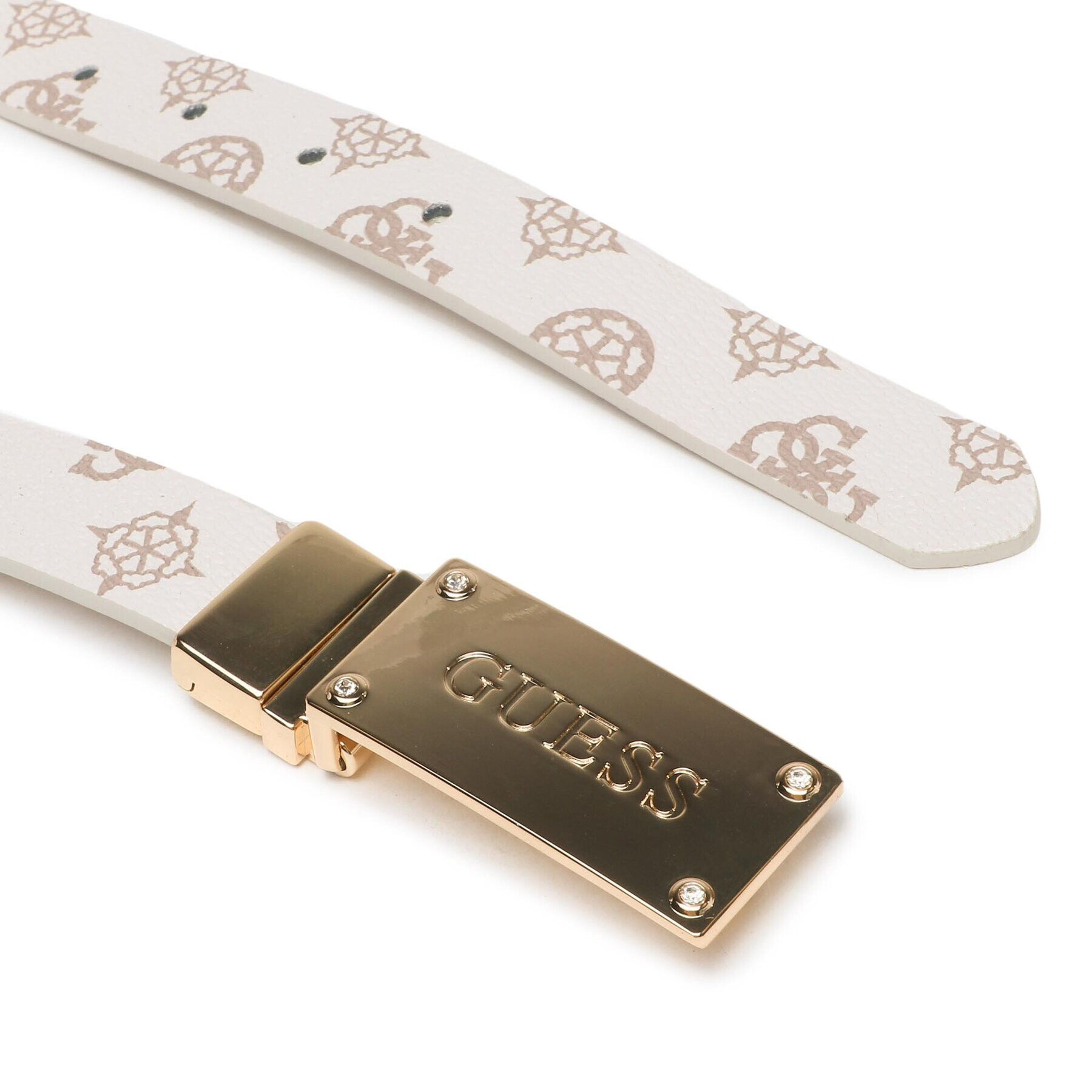 Guess Дамски колан BW7869 P3425 Екрю - Pepit.bg