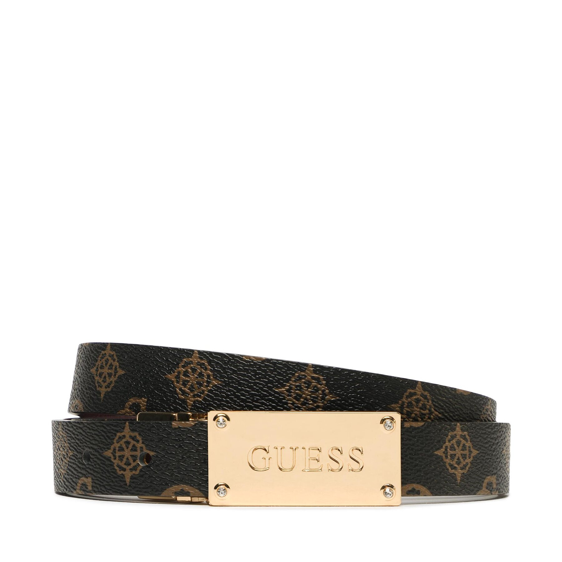 Guess Дамски колан BW7869 P3425 Кафяв - Pepit.bg