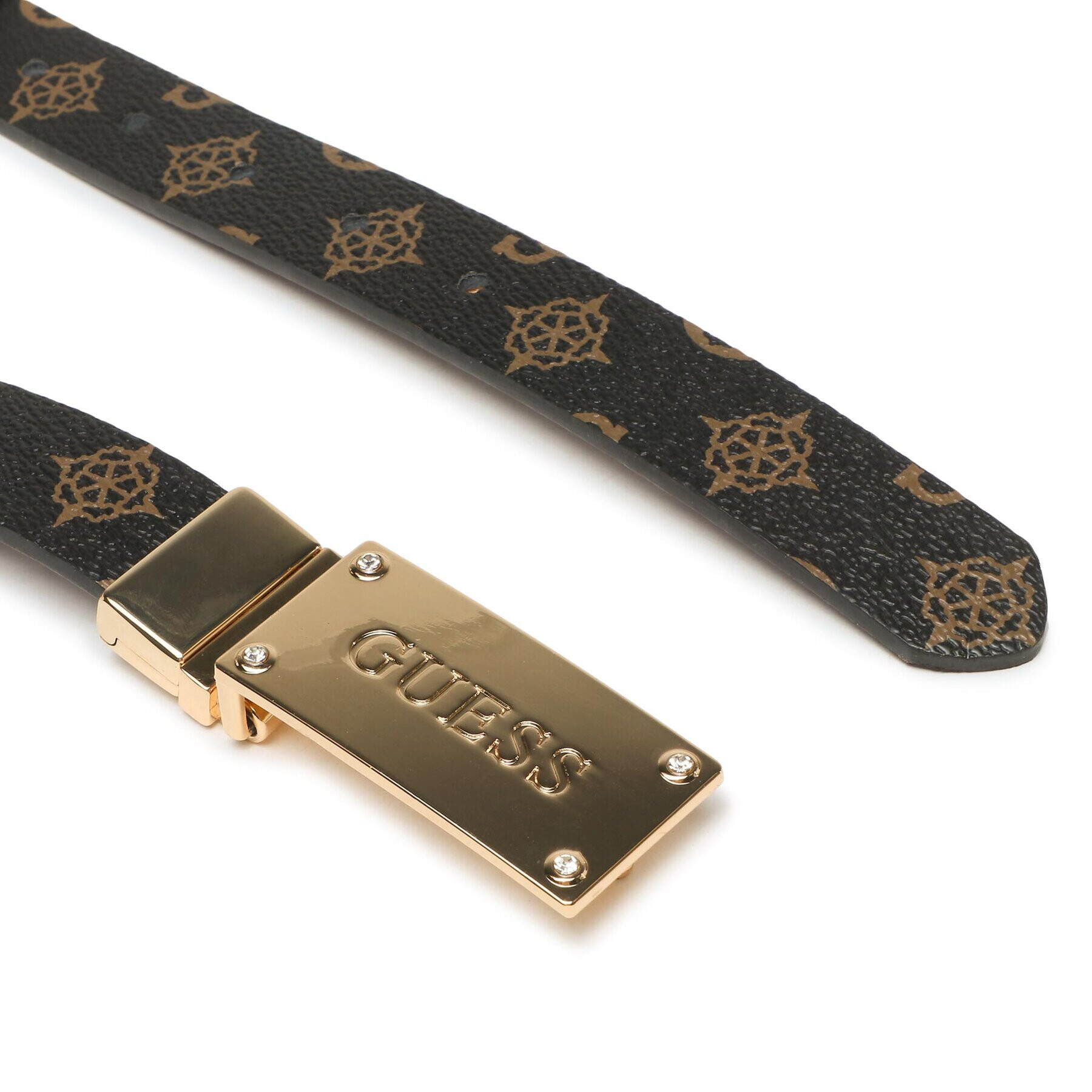 Guess Дамски колан BW7869 P3425 Кафяв - Pepit.bg