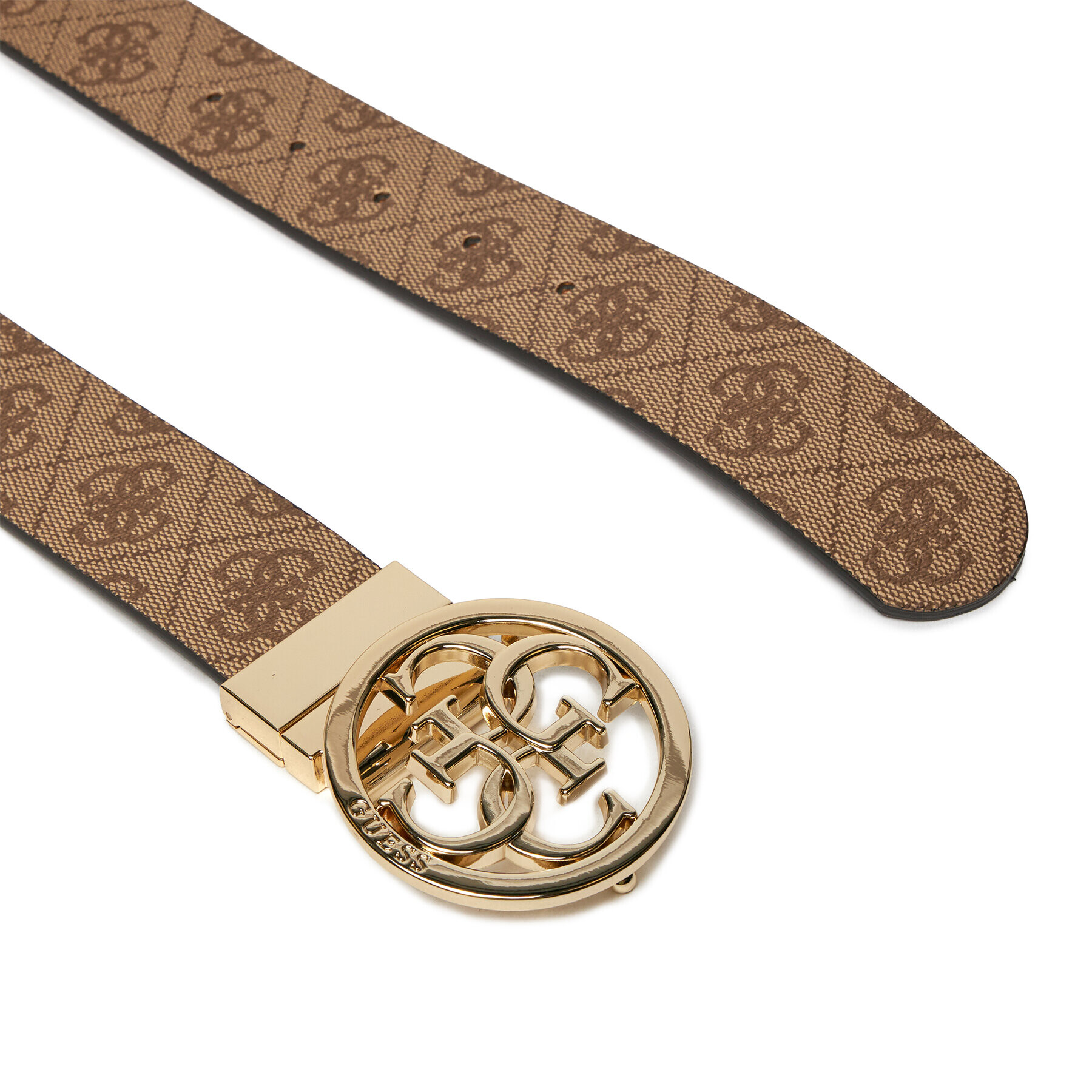 Guess Дамски колан BW9062 P4135 Кафяв - Pepit.bg