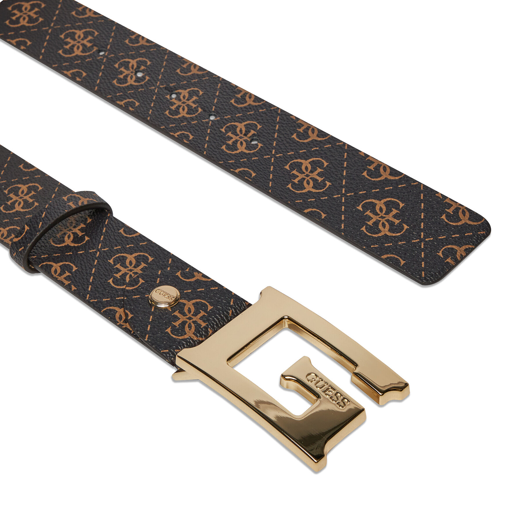 Guess Дамски колан BW9063 P4140 Кафяв - Pepit.bg