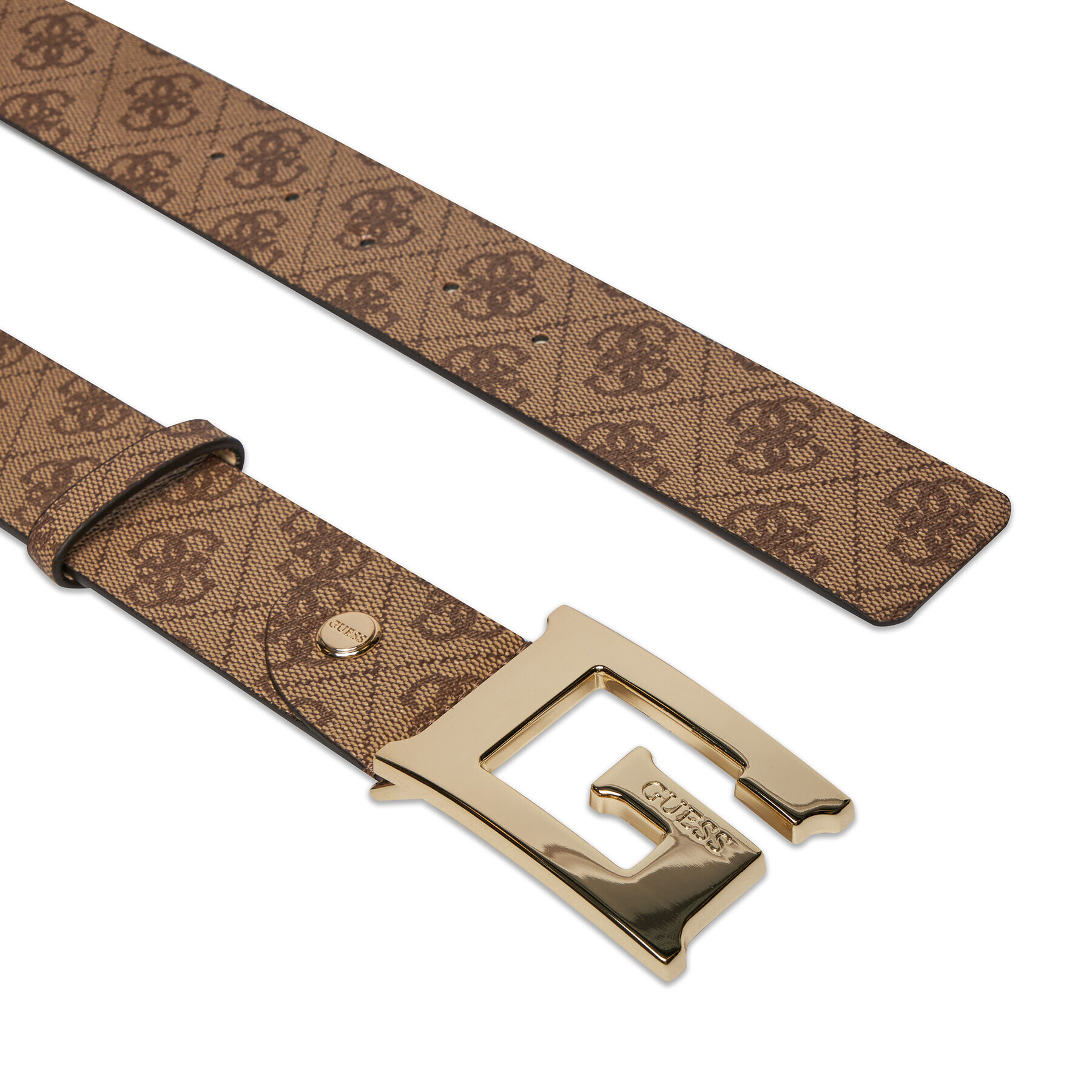 Guess Дамски колан BW9063 P4140 Кафяв - Pepit.bg