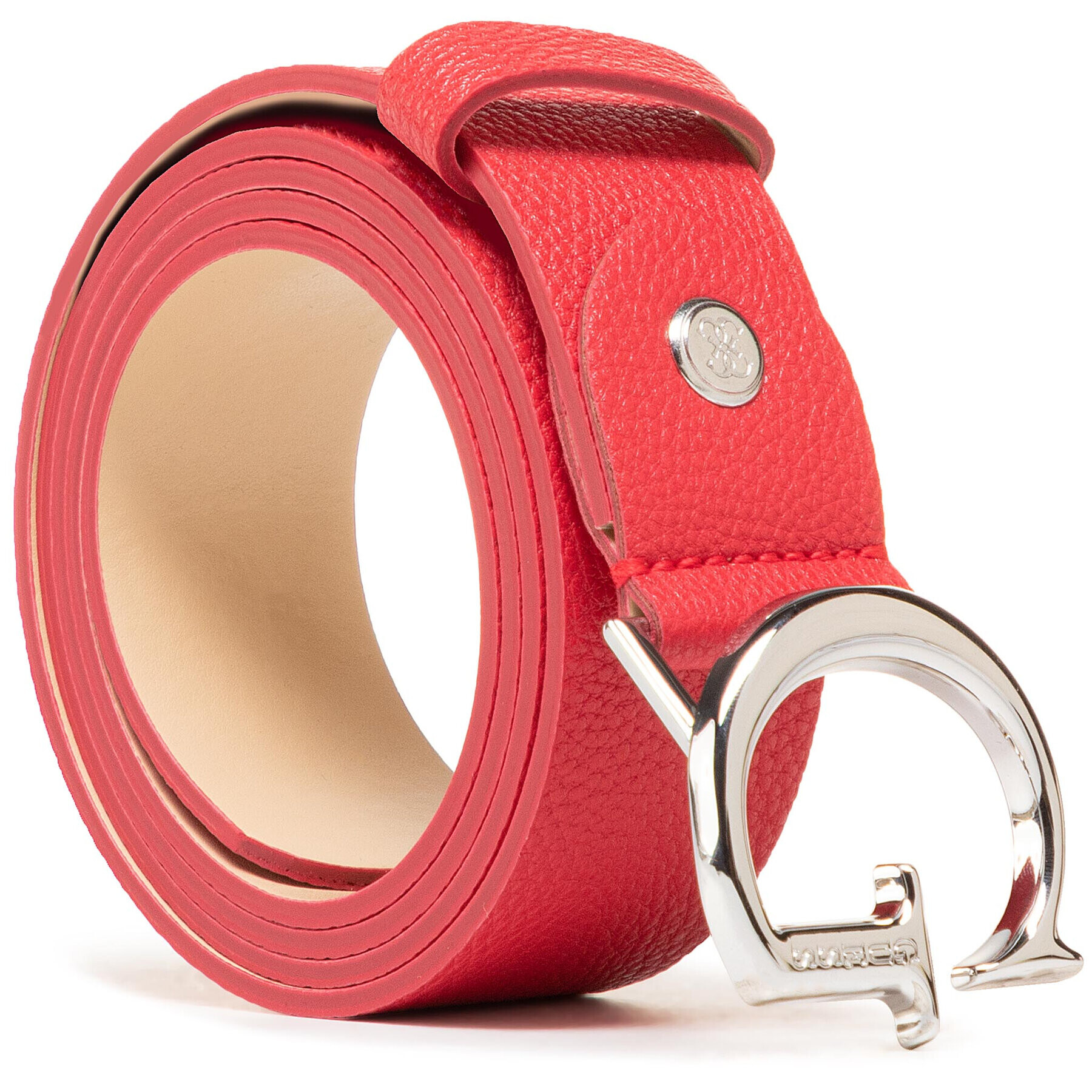 Guess Дамски колан Corily Belts BW7451 VIN35 Червен - Pepit.bg