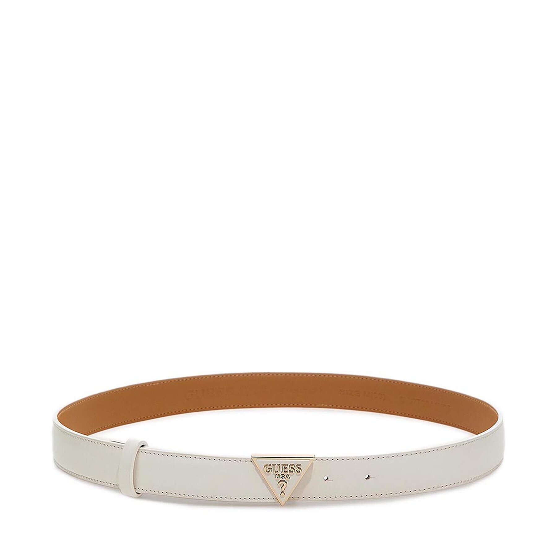 Guess Дамски колан Corina Belts BW7769 VIN25 Бял - Pepit.bg