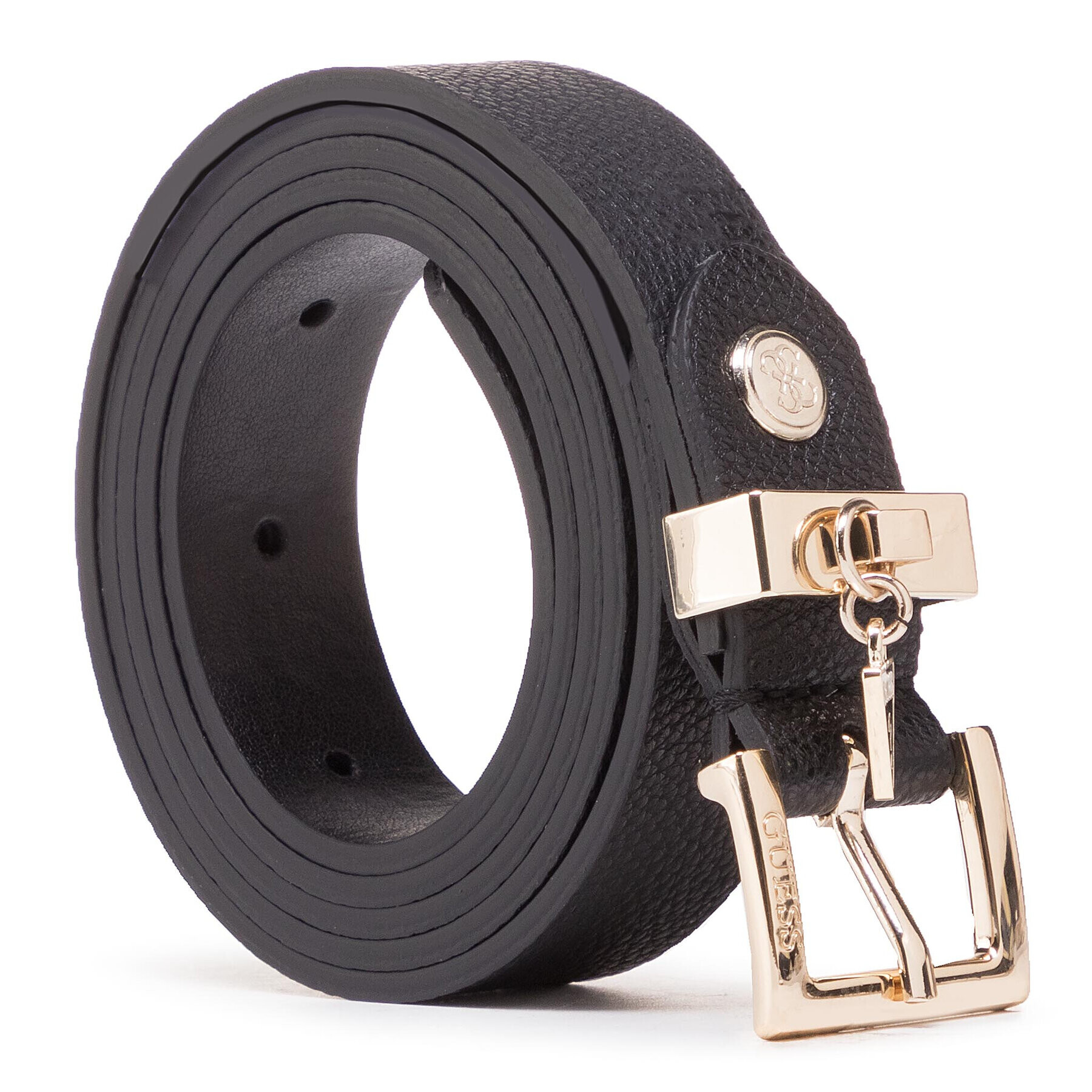 Guess Дамски колан Destiny Belts BW7453 VIN25 Черен - Pepit.bg