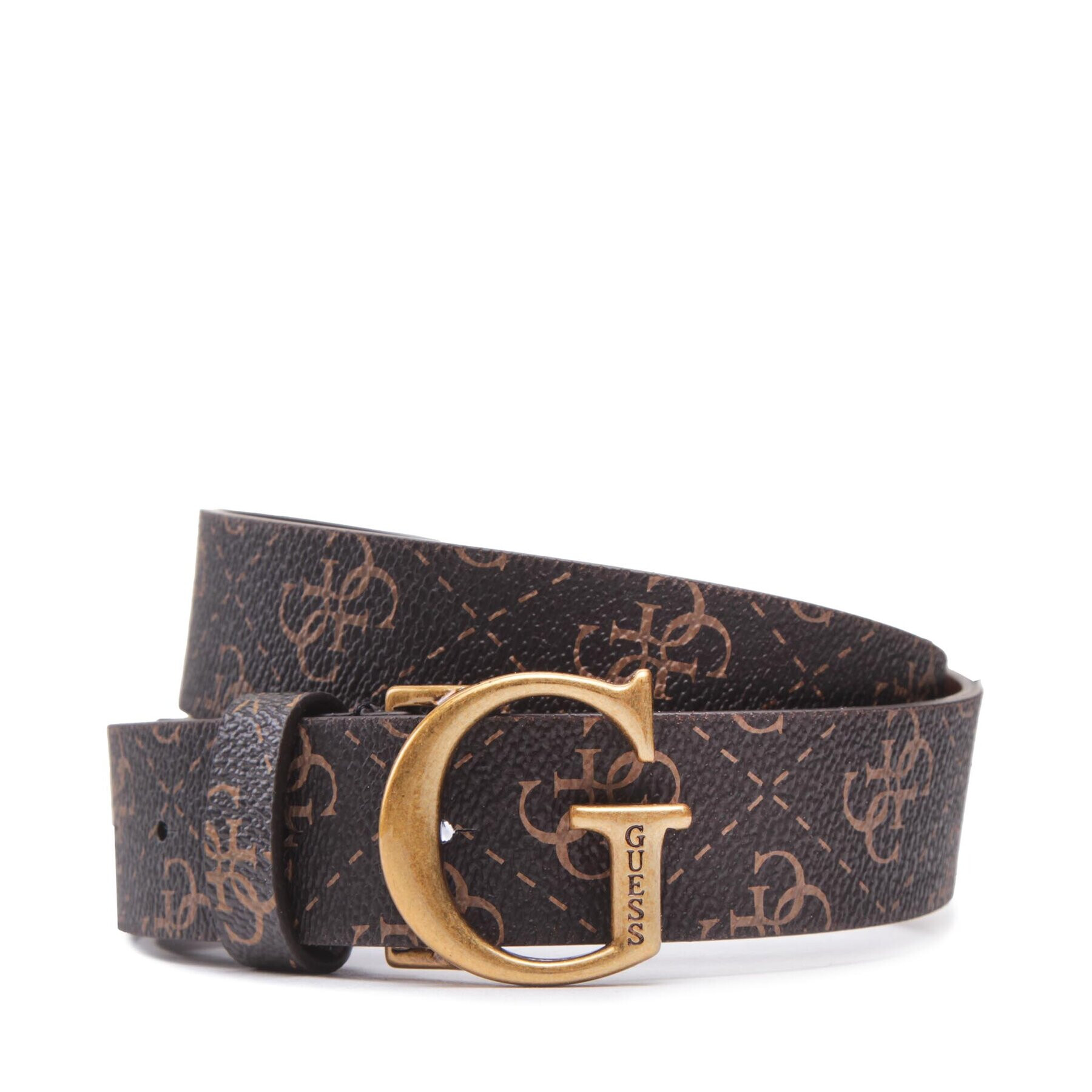 Guess Дамски колан Didi Belts BW7782 VIN30 Кафяв - Pepit.bg