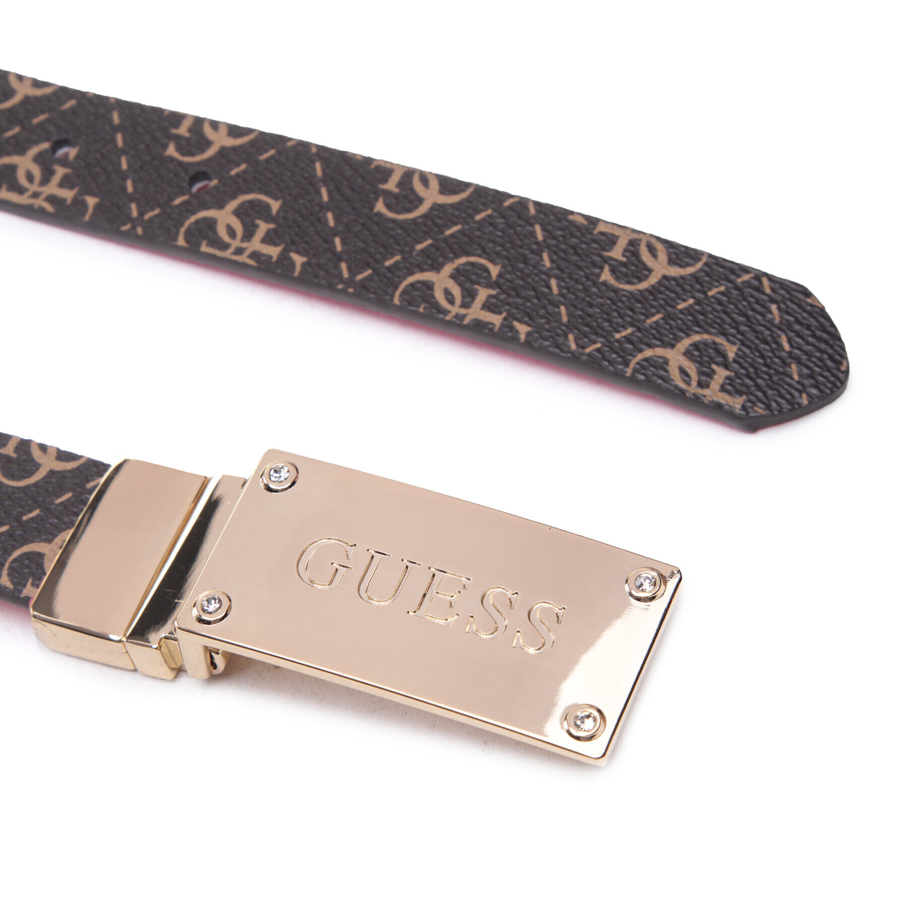 Guess Дамски колан Didi Belts BW7796 VIN25 Кафяв - Pepit.bg