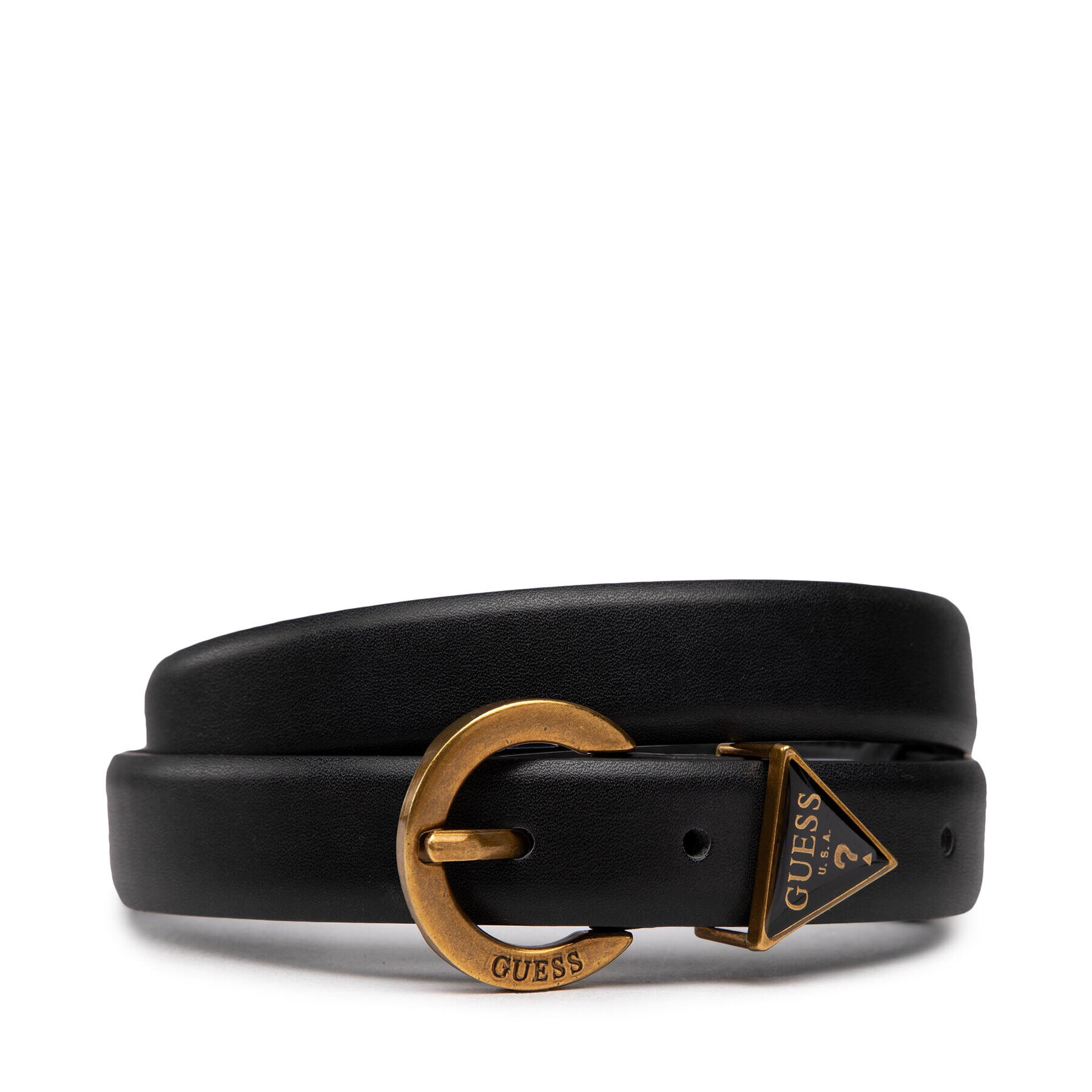 Guess Дамски колан Errin Belts BW7691 VIN25 Черен - Pepit.bg