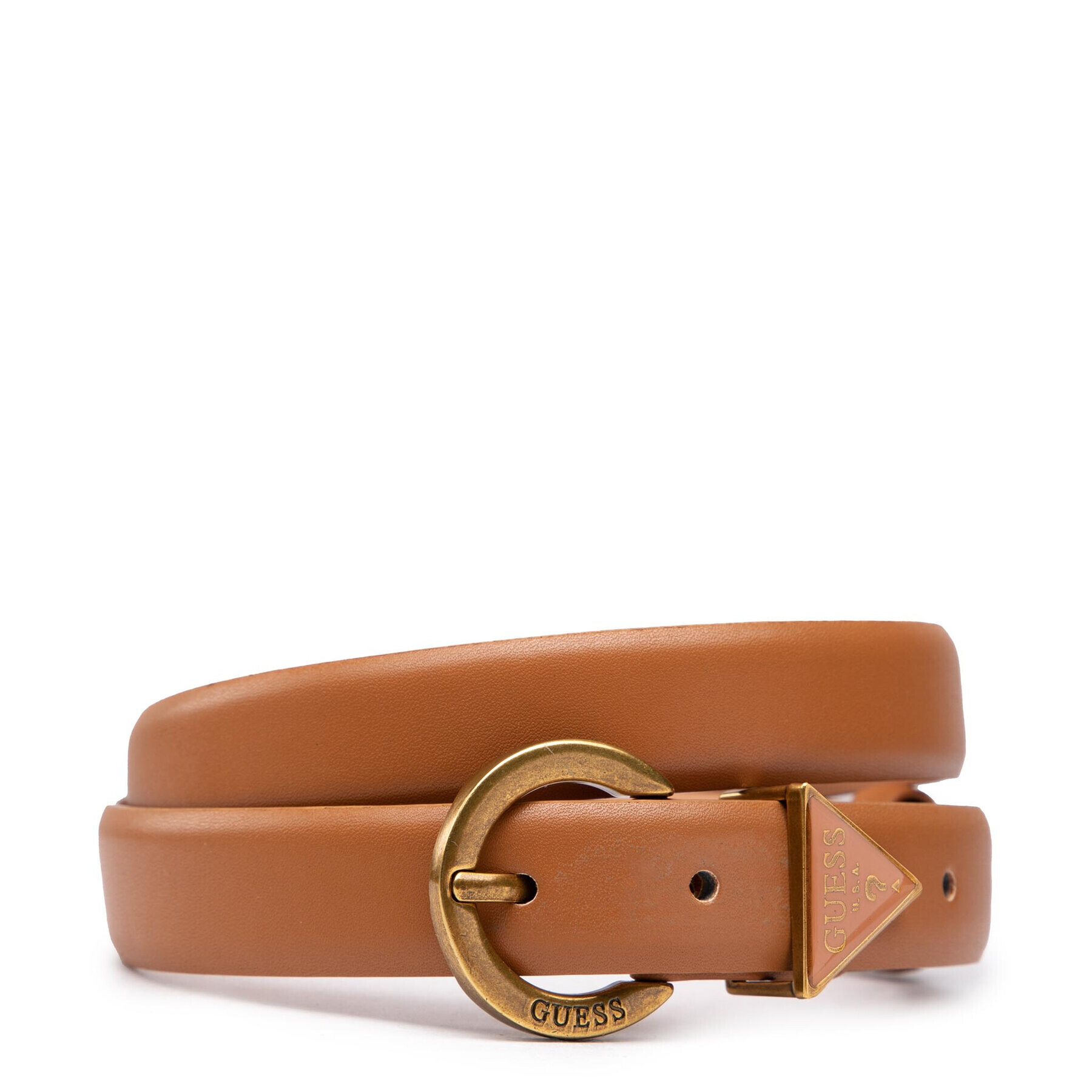 Guess Дамски колан Errin Belts BW7691 VIN25 Кафяв - Pepit.bg