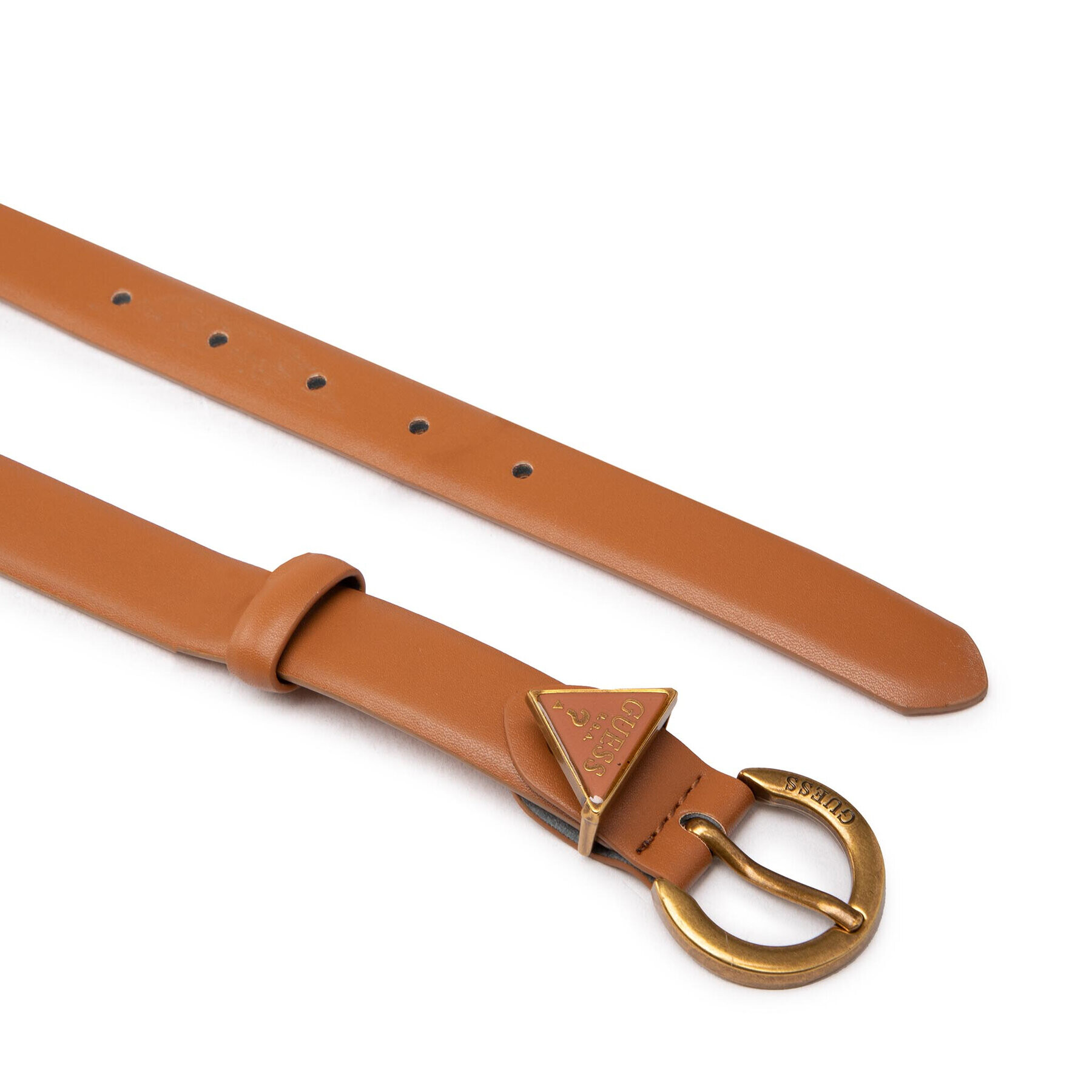 Guess Дамски колан Errin Belts BW7691 VIN25 Кафяв - Pepit.bg