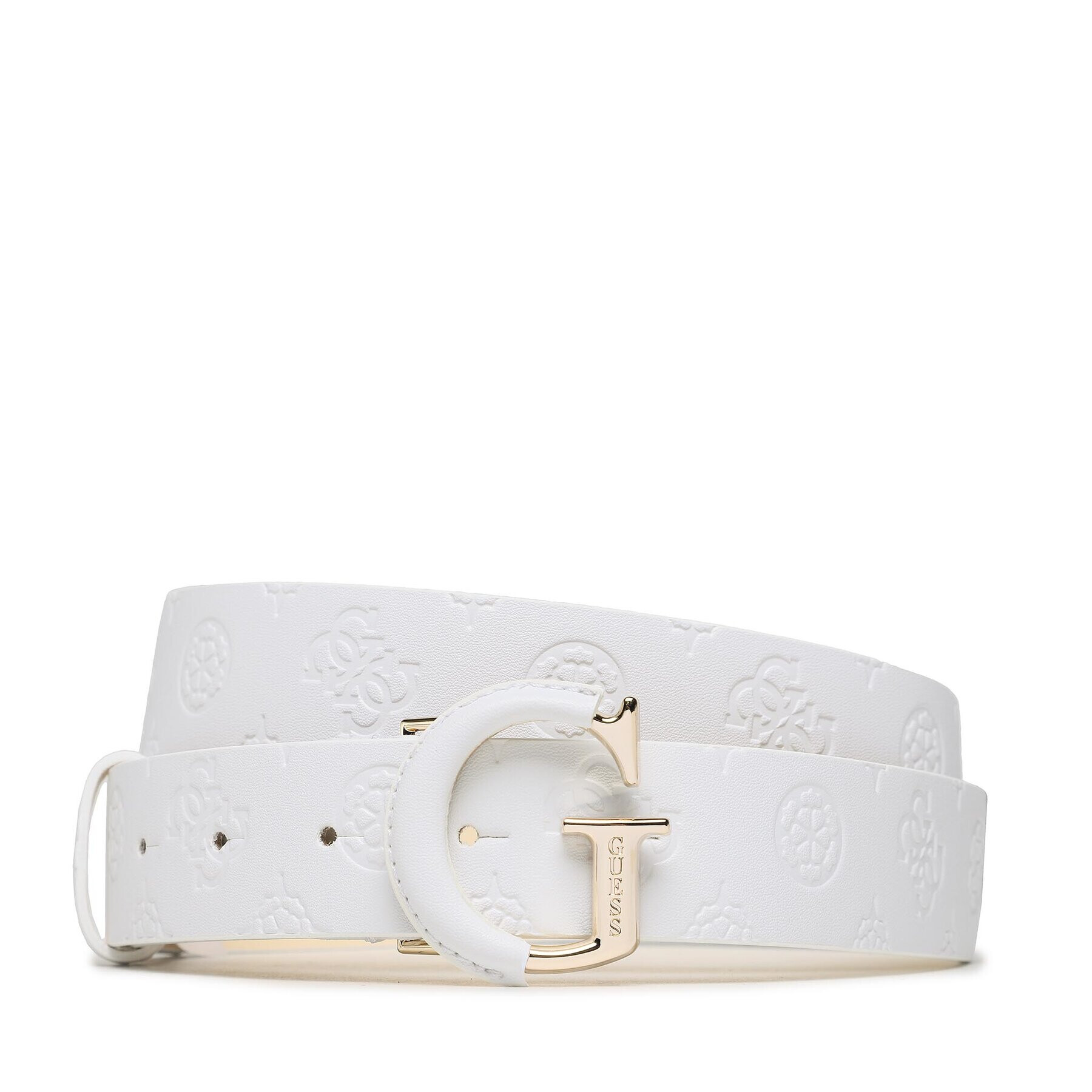 Guess Дамски колан Geva (PD) Belts BW7817 VIN35 Бял - Pepit.bg
