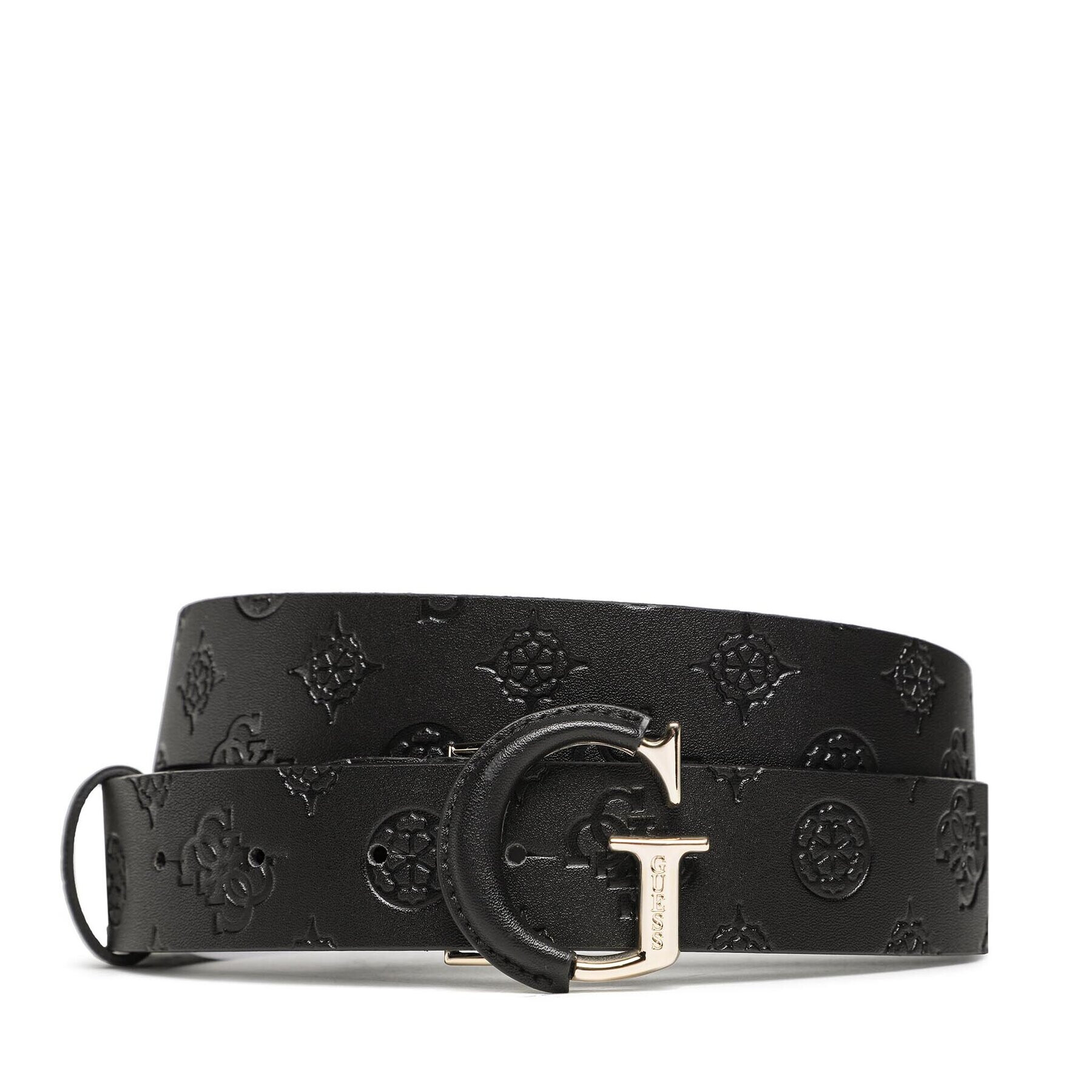 Guess Дамски колан Geva (PD) Belts BW7817 VIN35 Черен - Pepit.bg