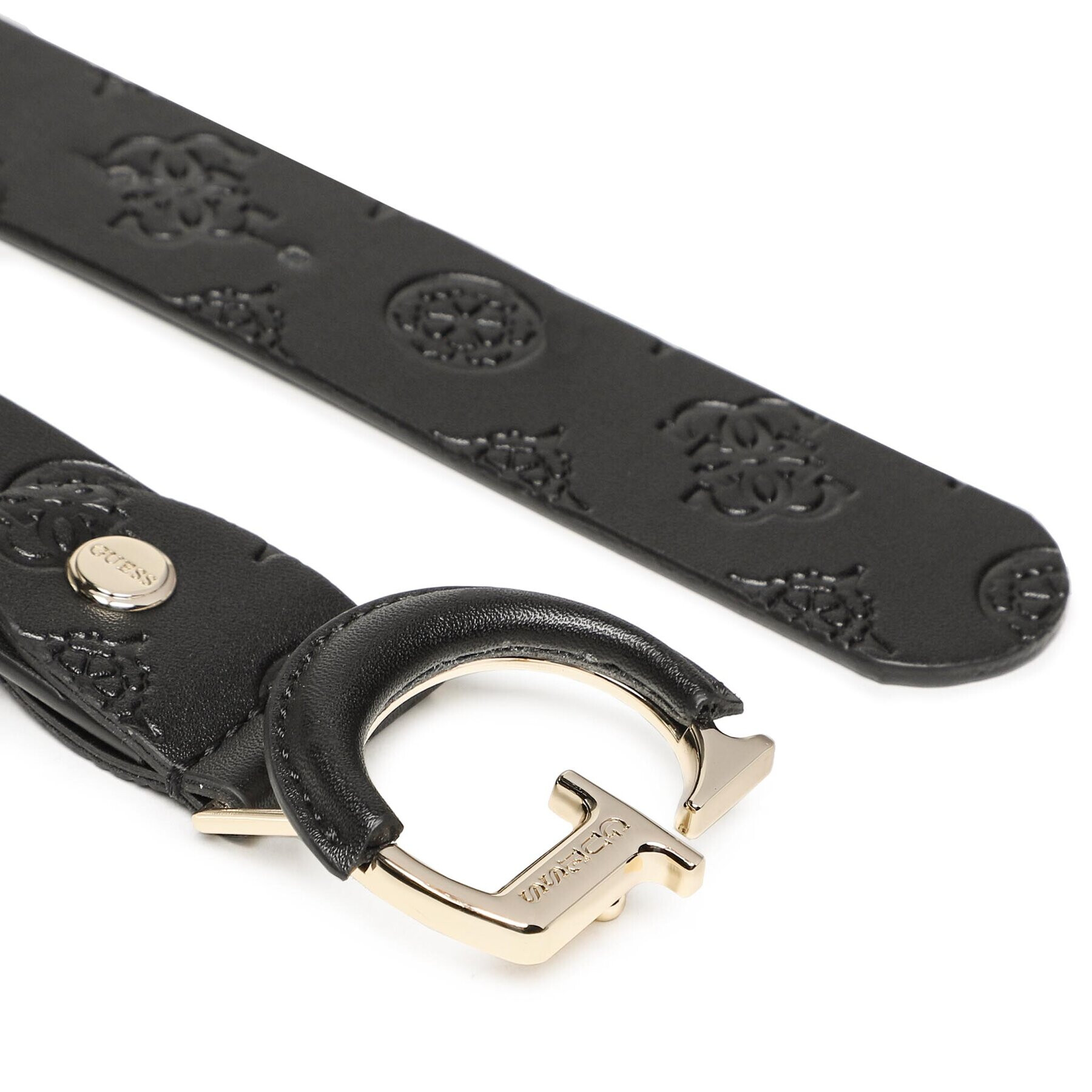 Guess Дамски колан Geva (PD) Belts BW7817 VIN35 Черен - Pepit.bg