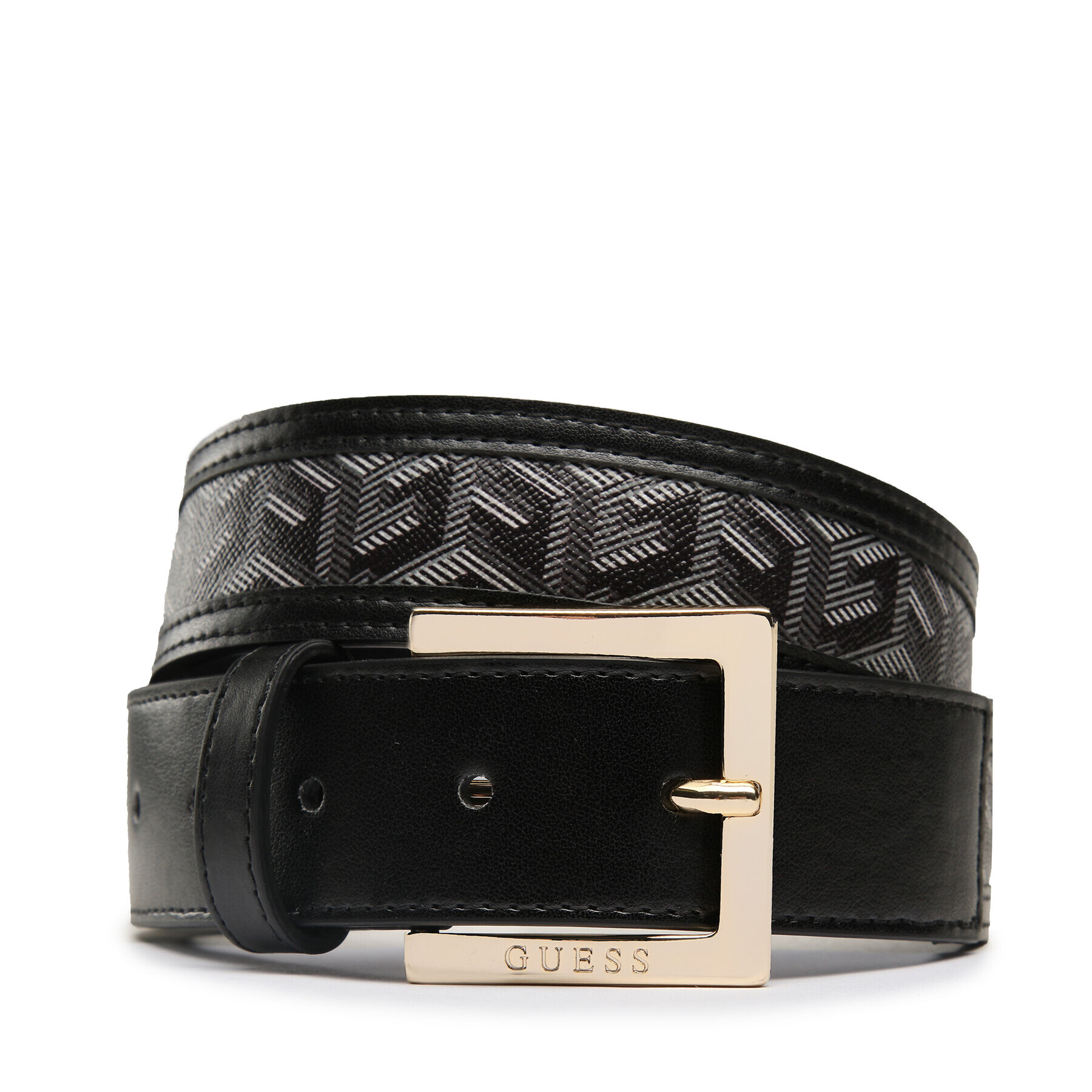 Guess Дамски колан Hallie Belts BW7777 VIN35 Черен - Pepit.bg