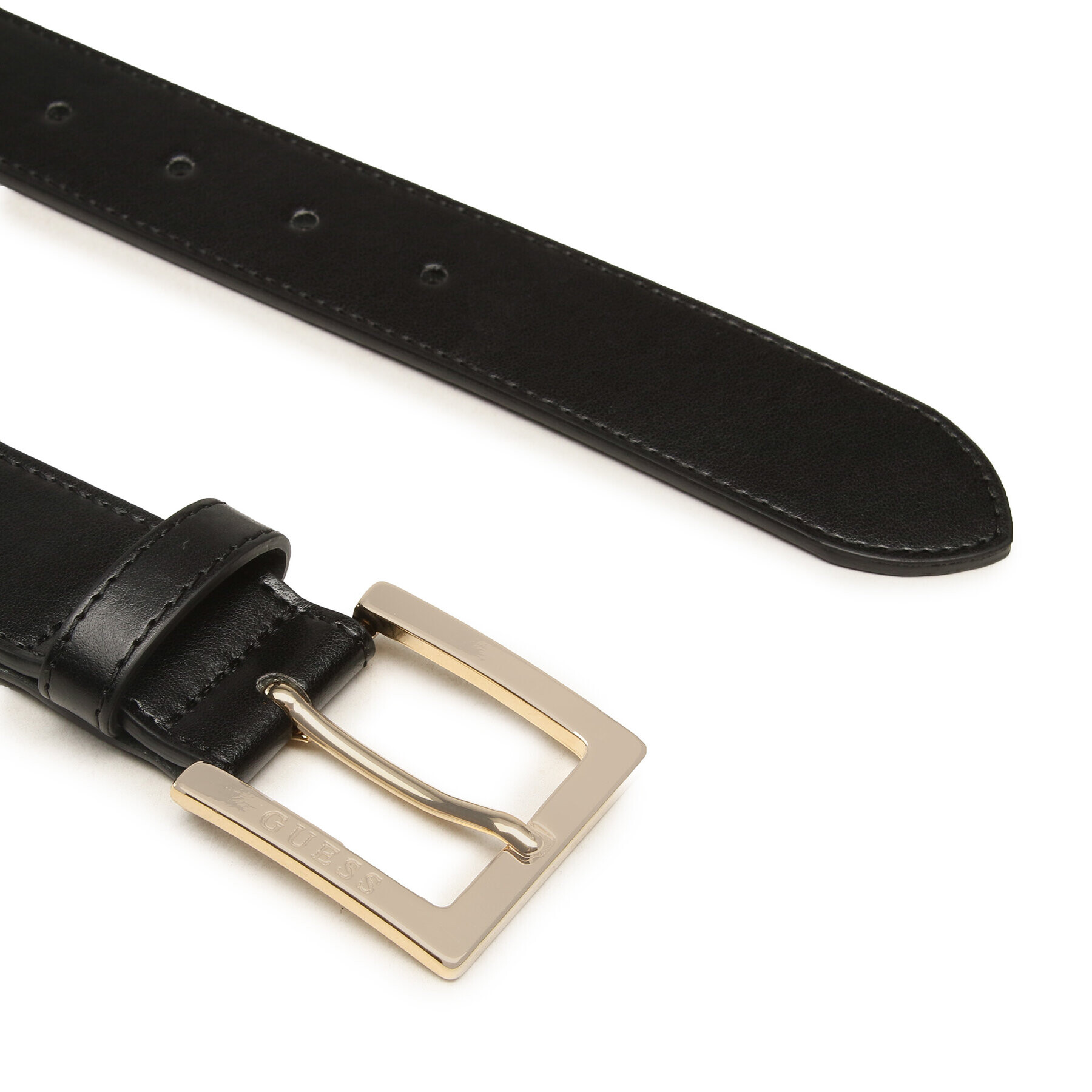 Guess Дамски колан Hallie Belts BW7777 VIN35 Черен - Pepit.bg
