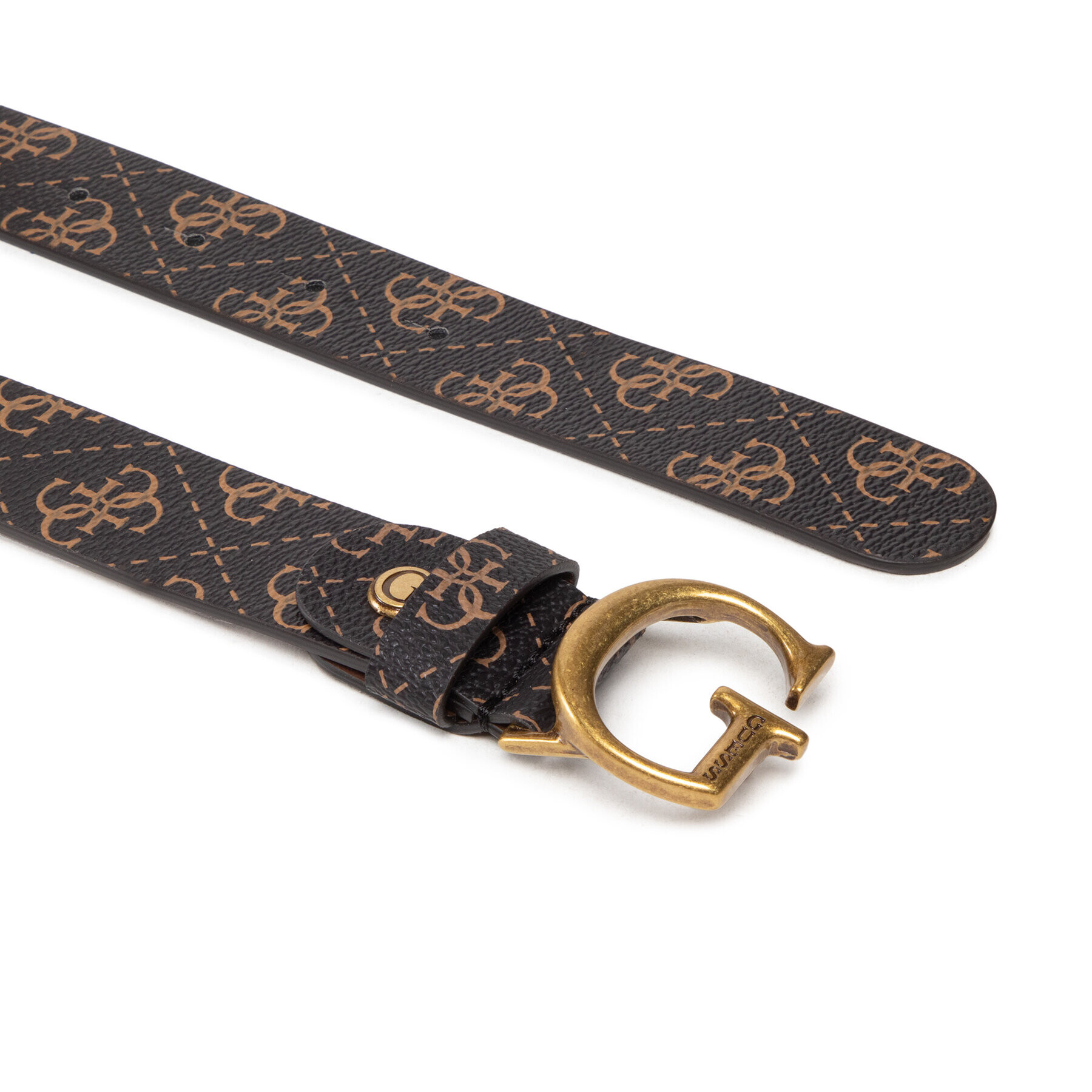Guess Дамски колан Izzy Belts BW7715 VIN30 Кафяв - Pepit.bg
