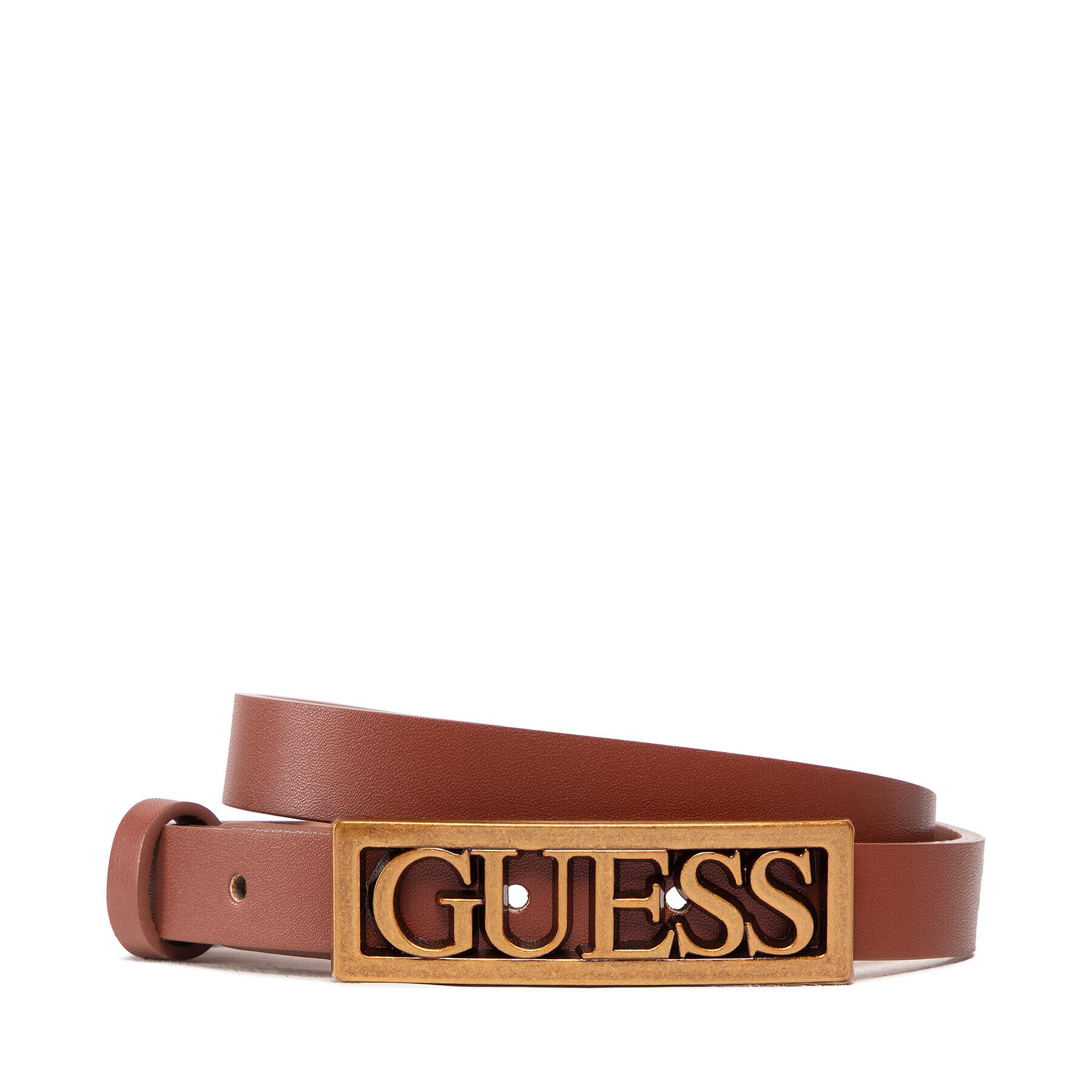 Guess Дамски колан Izzy Belts BW7728 VIN20 Кафяв - Pepit.bg