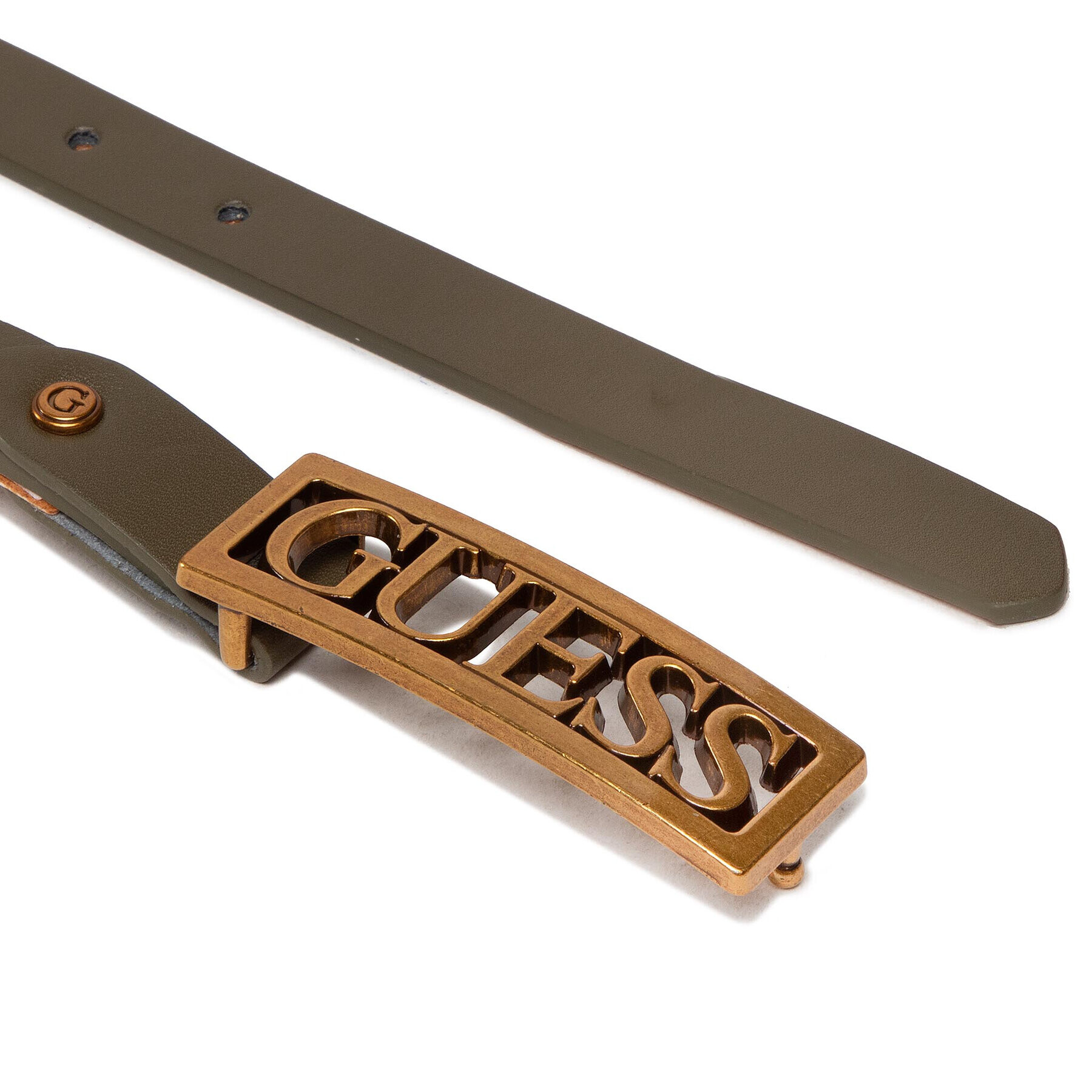 Guess Дамски колан Izzy Belts BW7728 VIN20 Зелен - Pepit.bg