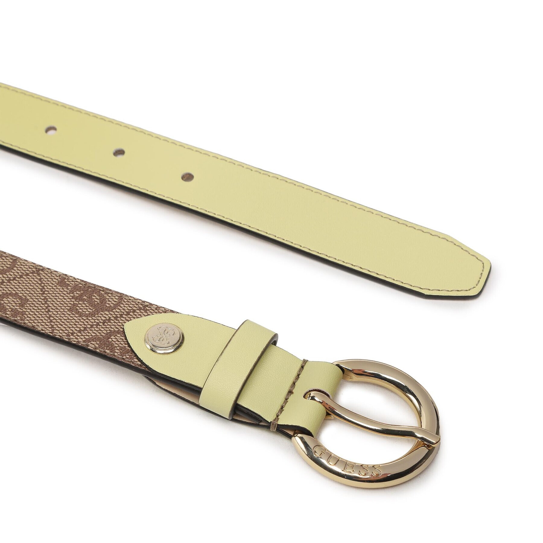 Guess Дамски колан Izzy Belts BW7788 VIN25 Бежов - Pepit.bg