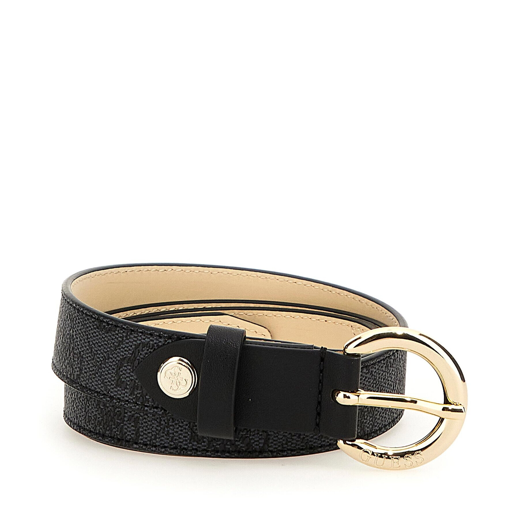 Guess Дамски колан Izzy Belts BW7788 VIN25 Черен - Pepit.bg