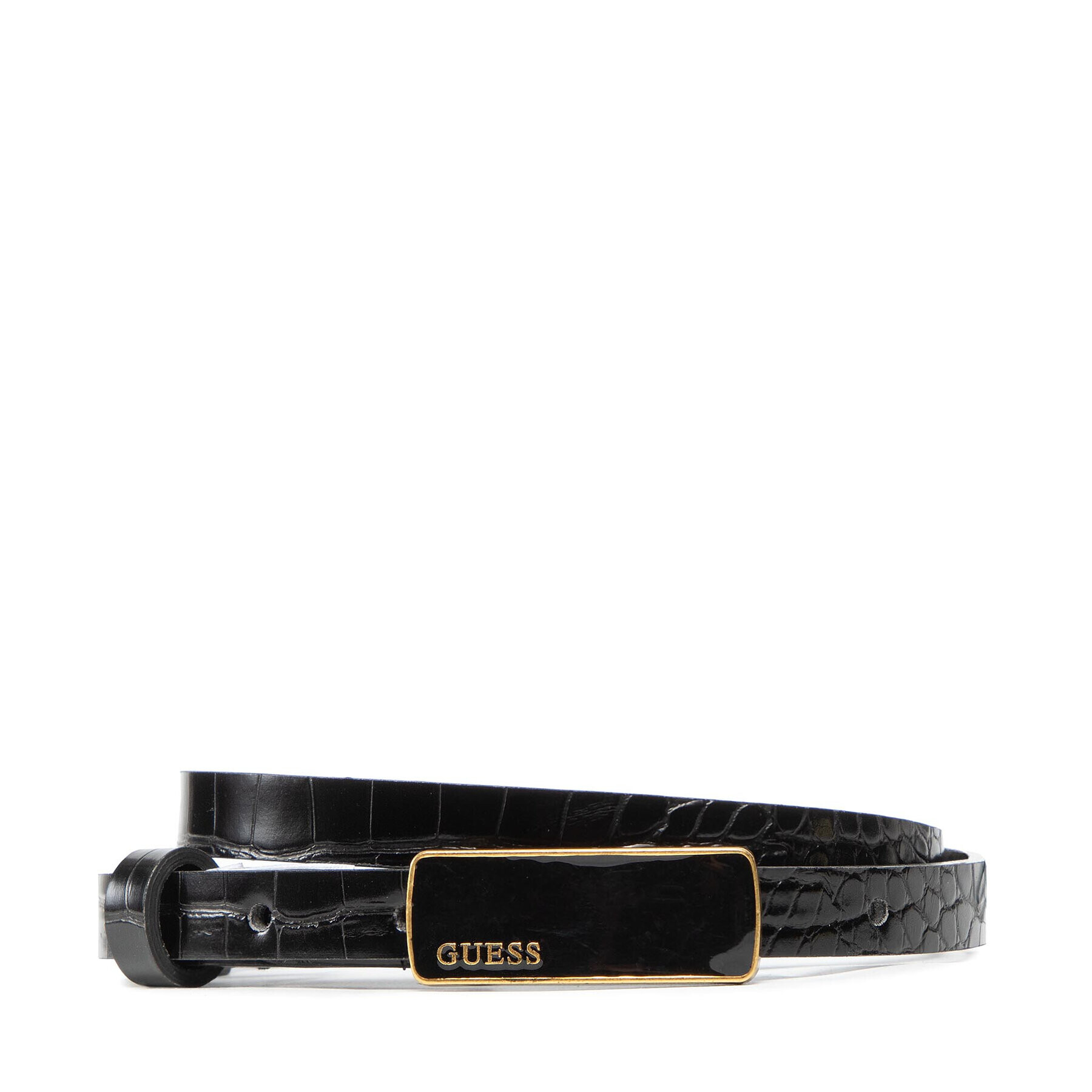 Guess Дамски колан Katey Adjustable Pant Belt BW7636 P2215 Черен - Pepit.bg