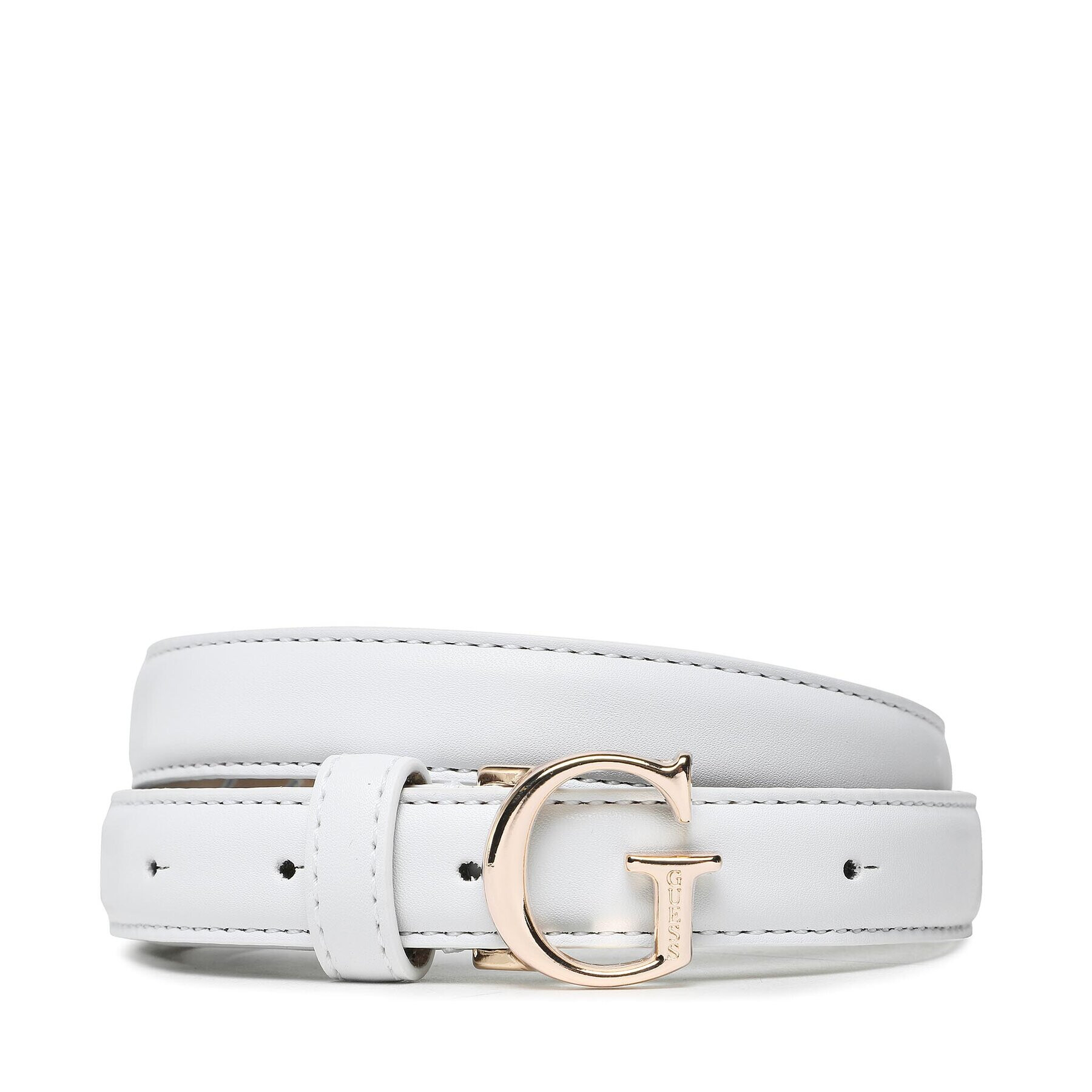 Guess Дамски колан Leie Belts BW7786 VIN20 Бял - Pepit.bg