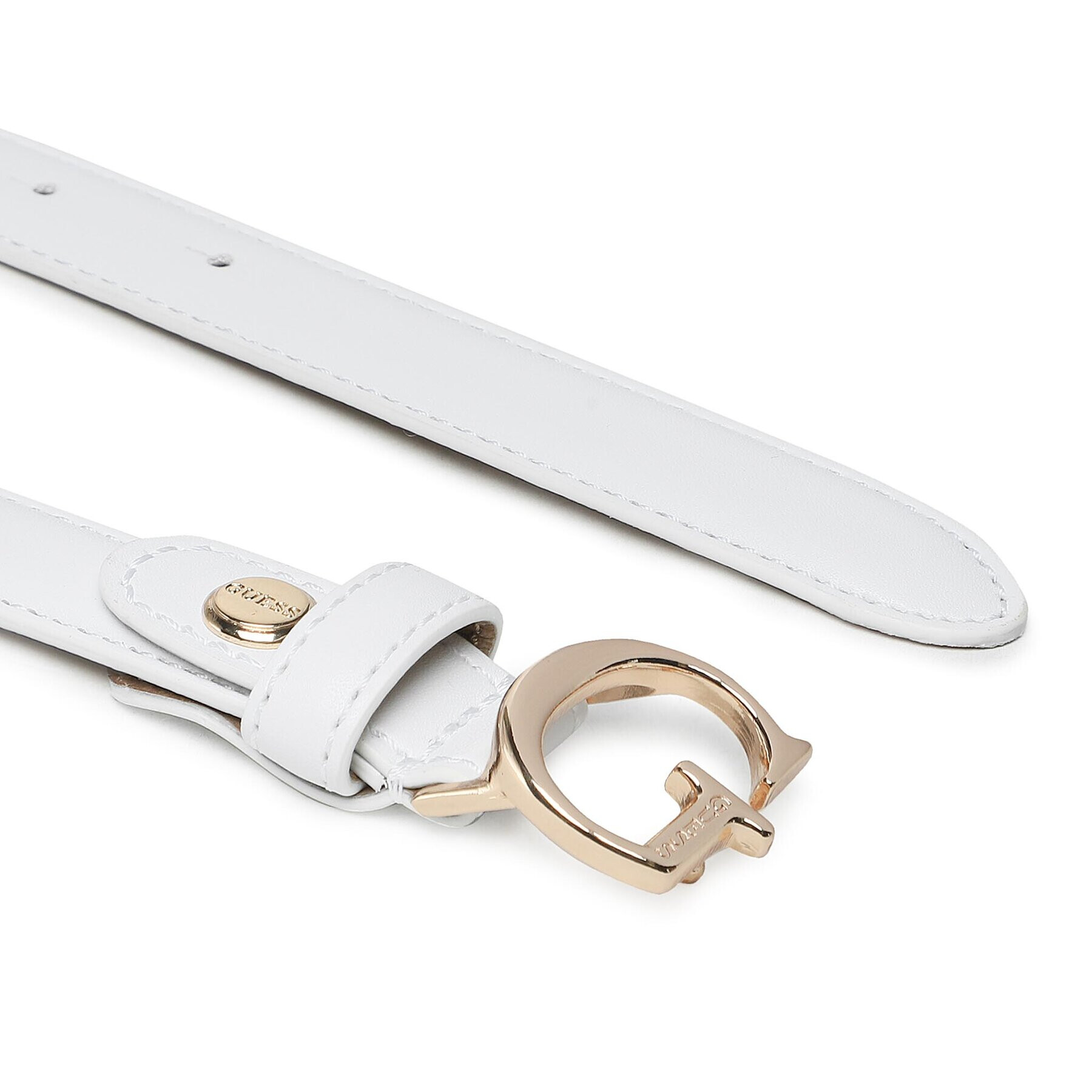 Guess Дамски колан Leie Belts BW7786 VIN20 Бял - Pepit.bg