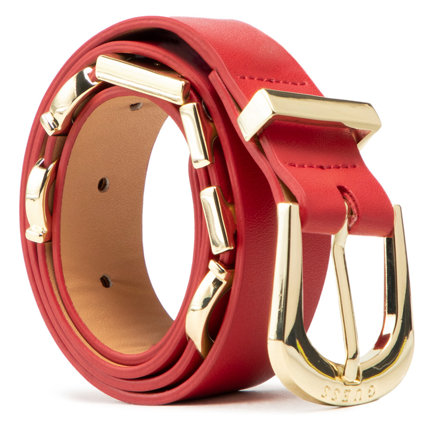 Guess Дамски колан Manhattan Belts BW7432 VIN30 Червен - Pepit.bg