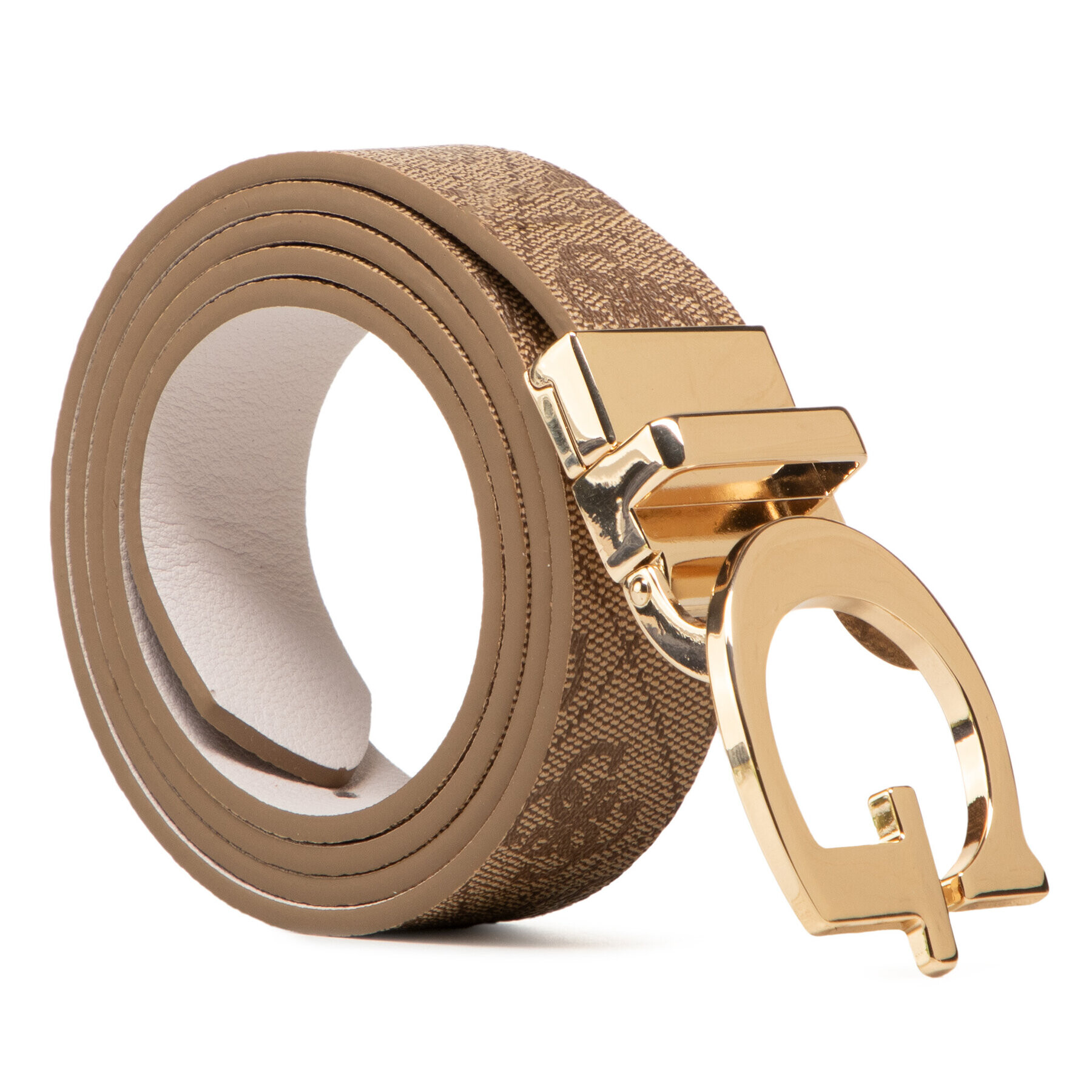 Guess Дамски колан Mika Belts BW7423 VIN30 Кафяв - Pepit.bg