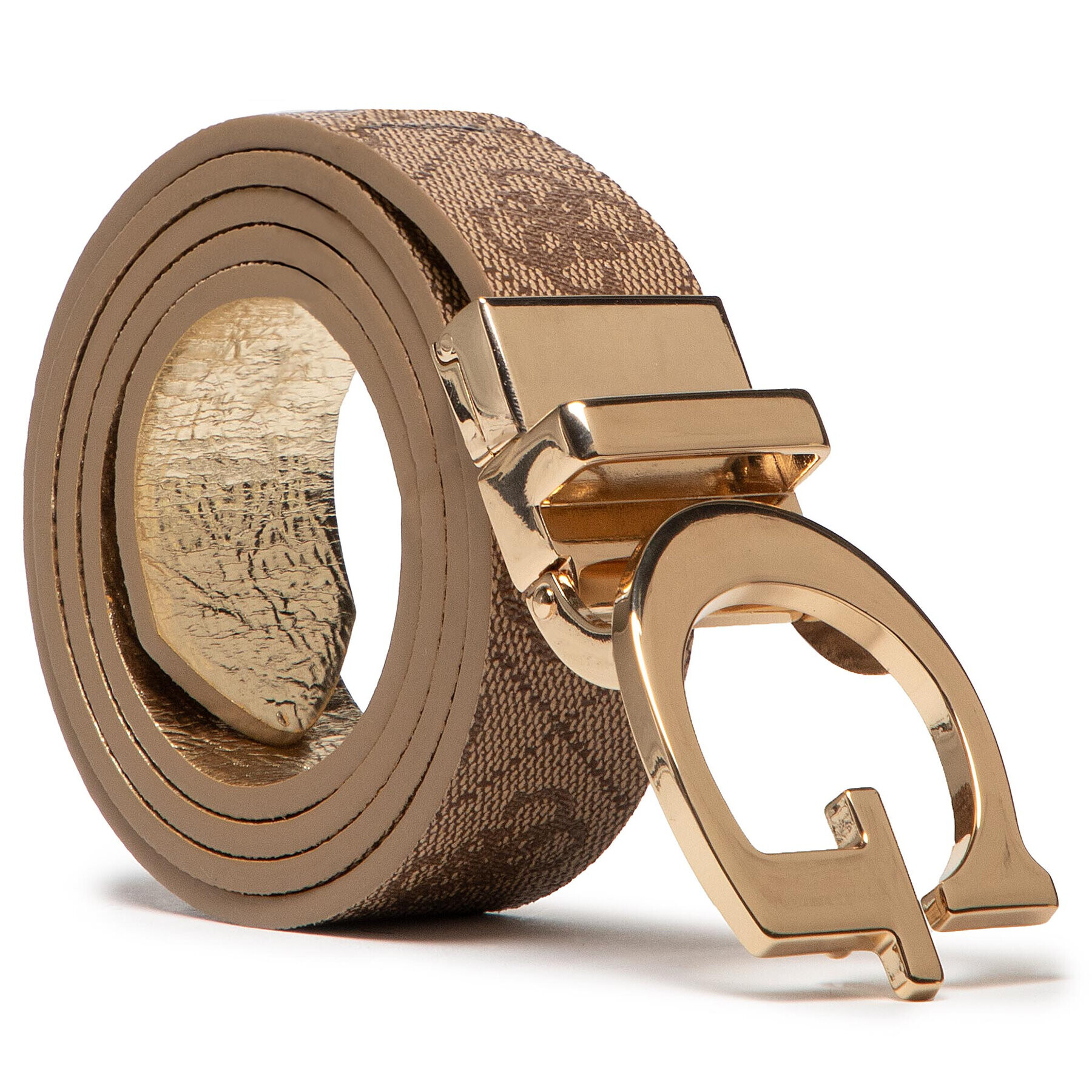 Guess Дамски колан Mika Belts BW7423 VIN30 Златист - Pepit.bg