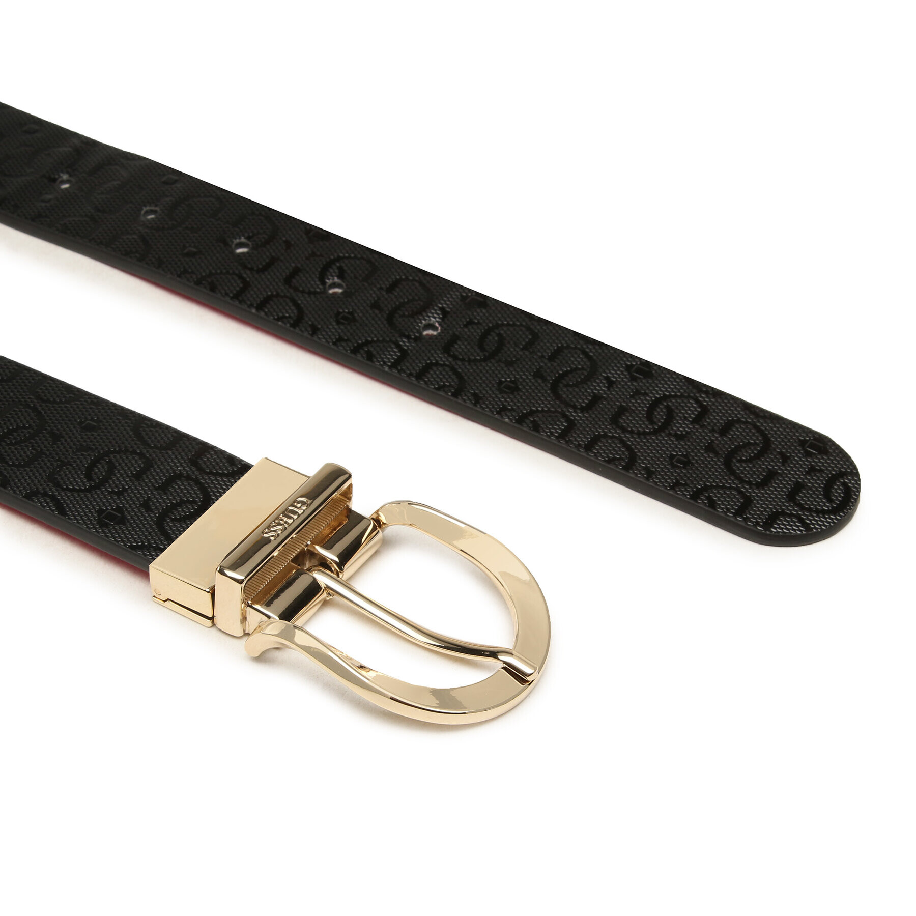 Guess Дамски колан Nerina Belts BW7776 VIN35 Черен - Pepit.bg