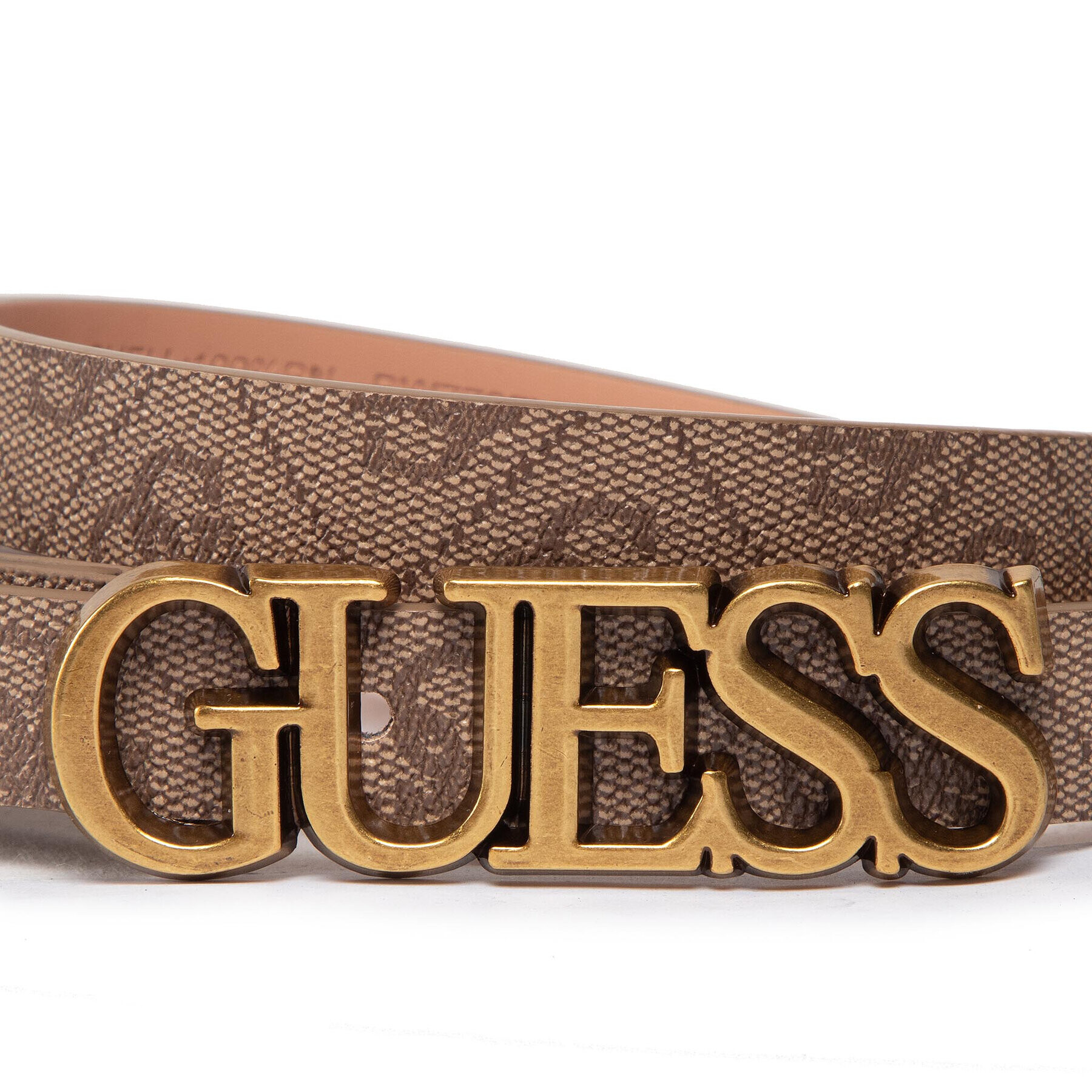 Guess Дамски колан Noelle Belts BW7727 VIN20 Кафяв - Pepit.bg