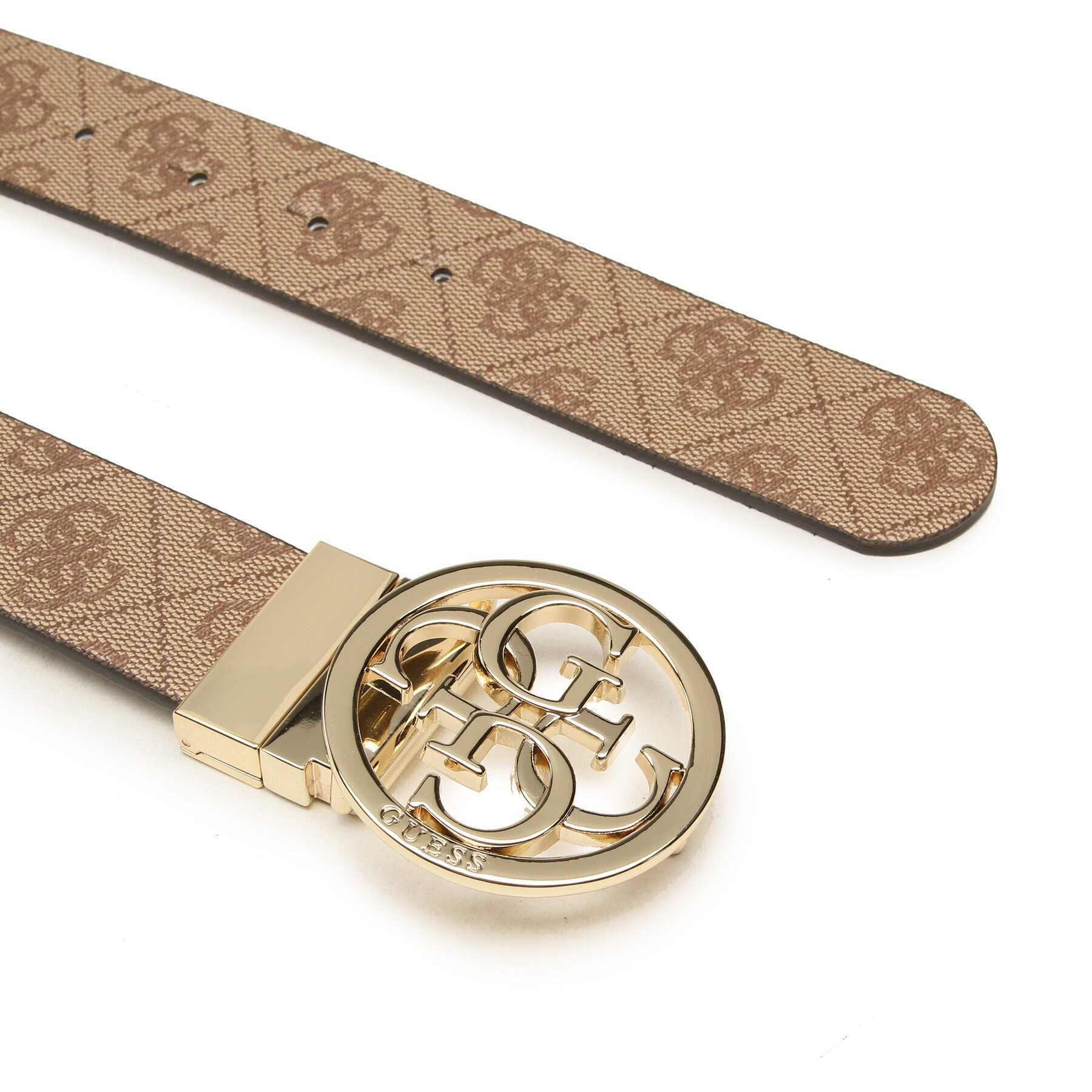 Guess Дамски колан Noelle Belts BW7775 VIN35 Бежов - Pepit.bg