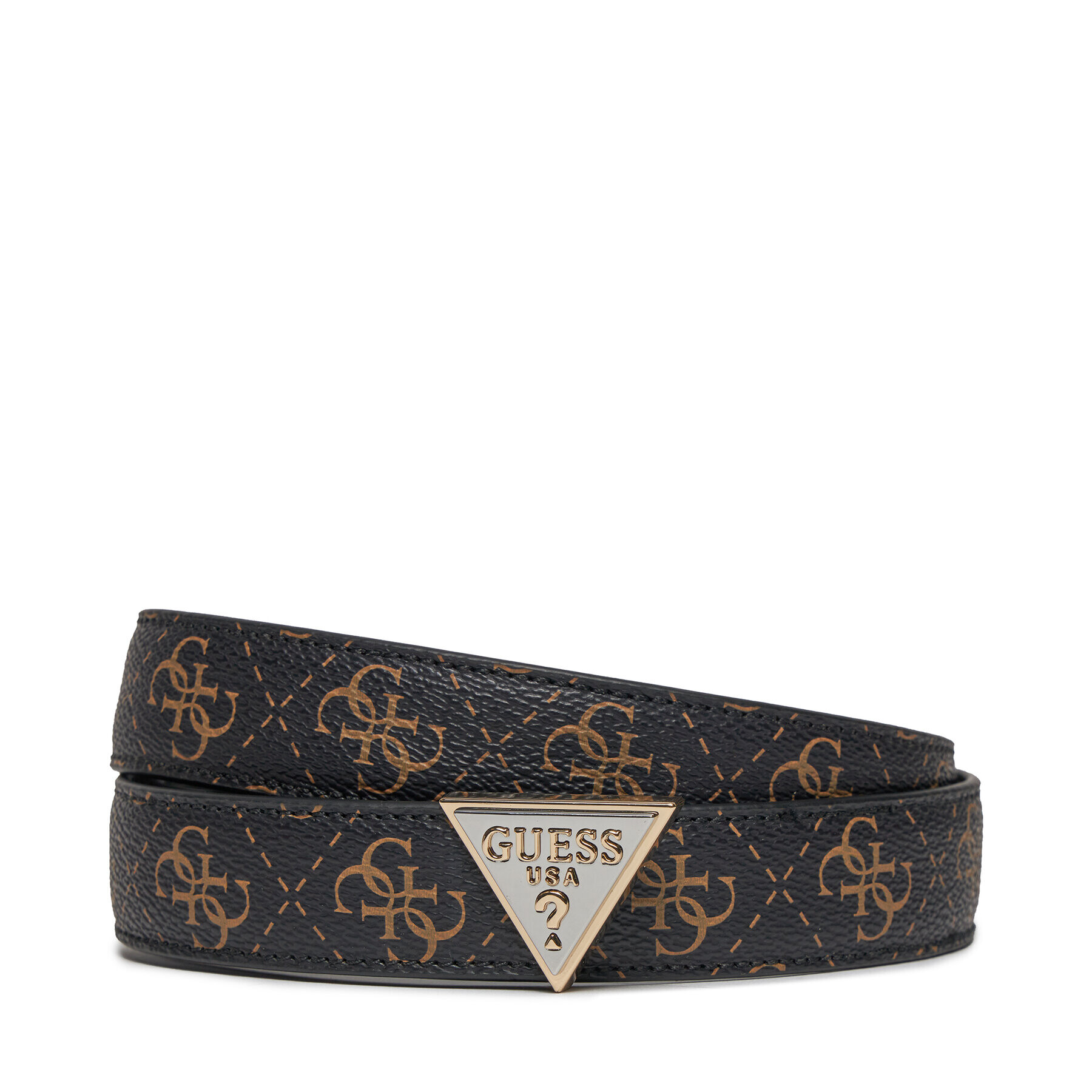 Guess Дамски колан Noelle BW7850 P3425 Кафяв - Pepit.bg