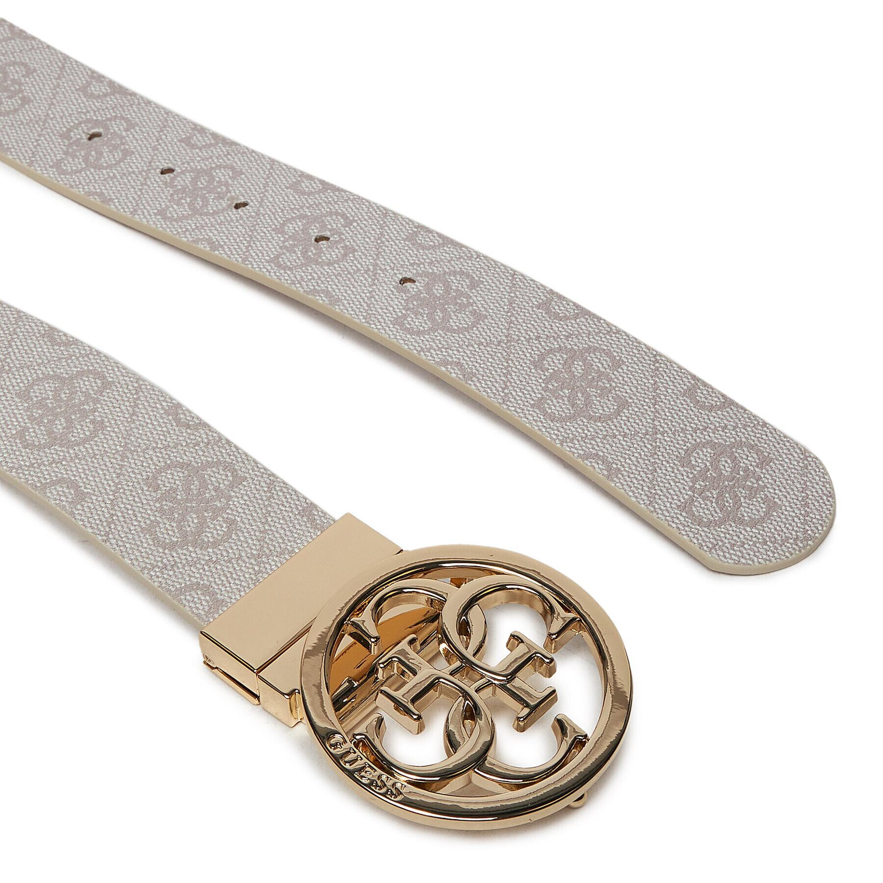 Guess Дамски колан Noelle (QL) Belts BW9062 P4135 Екрю - Pepit.bg