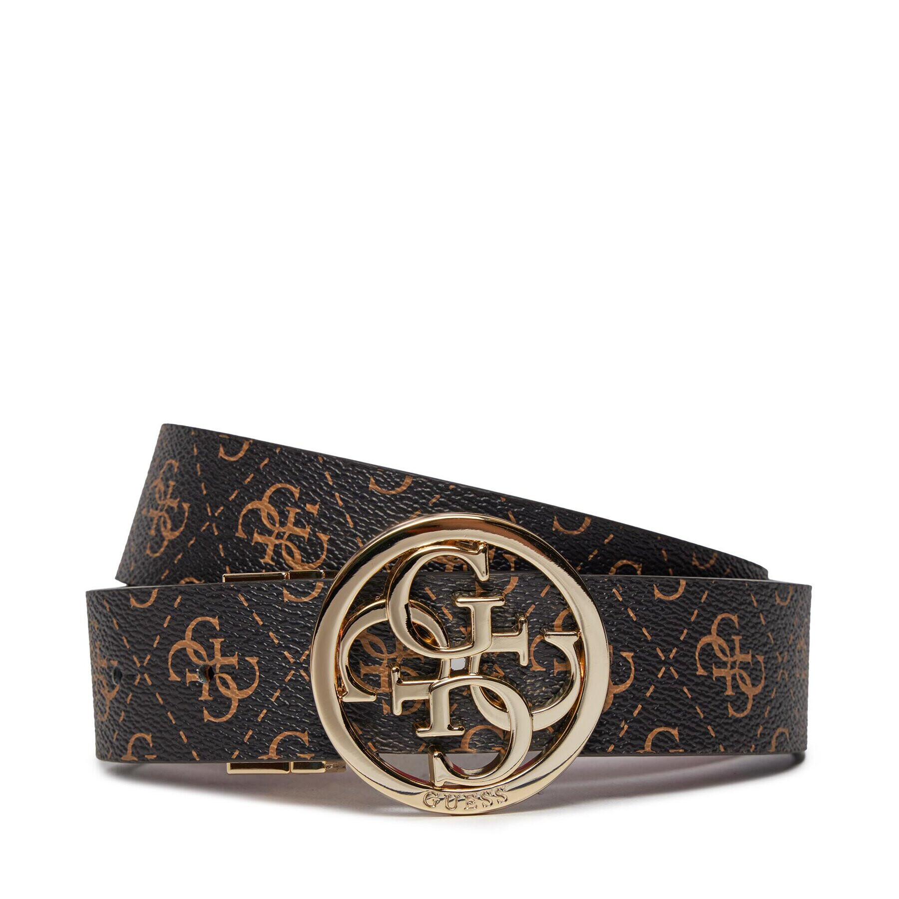 Guess Дамски колан Noelle (QL) Belts BW9062 P4135 Кафяв - Pepit.bg