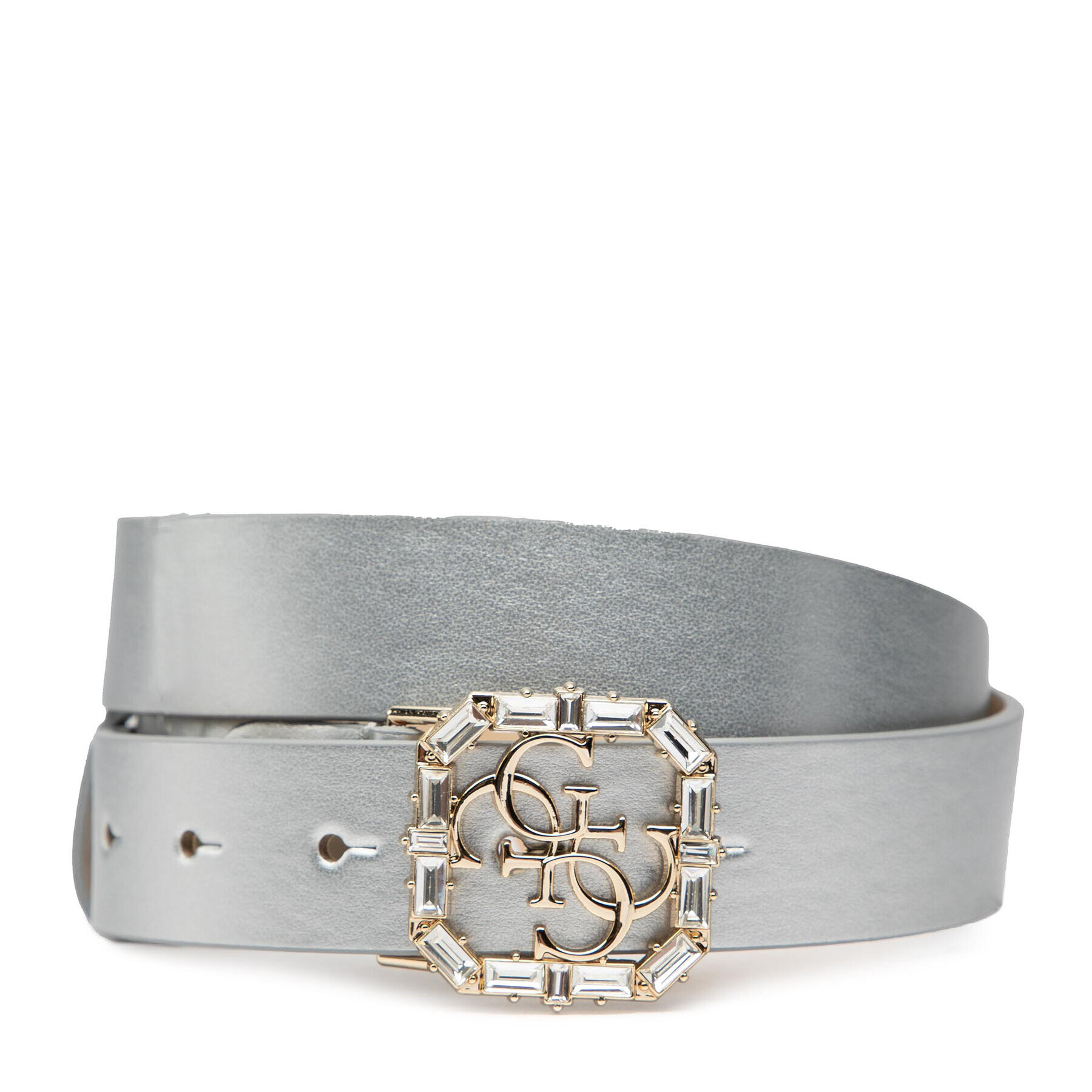 Guess Дамски колан Not Coordinated Belts BW7664 VIN30 Сребрист - Pepit.bg
