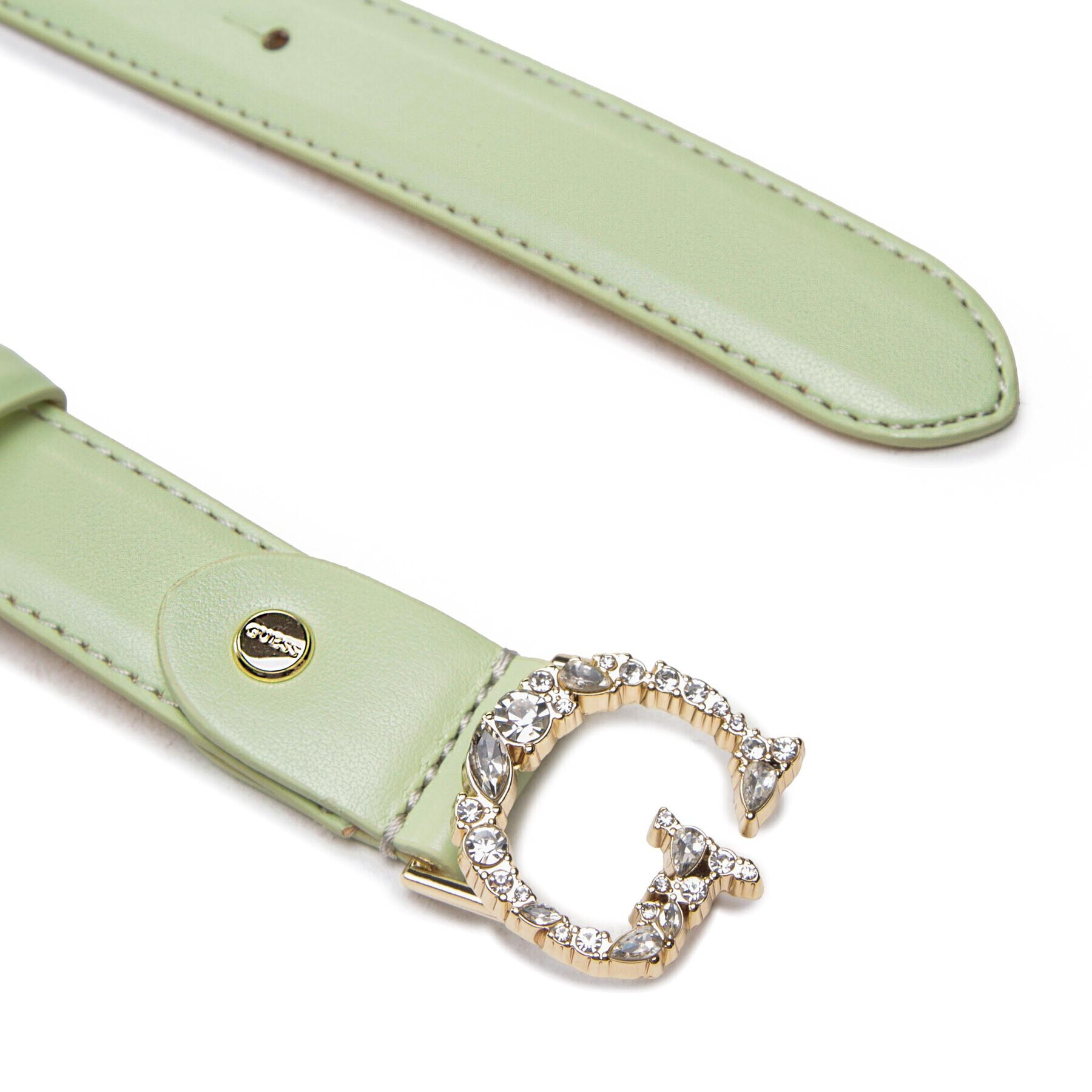 Guess Дамски колан Not Coordinated Belts BW7778 VIN25 Зелен - Pepit.bg