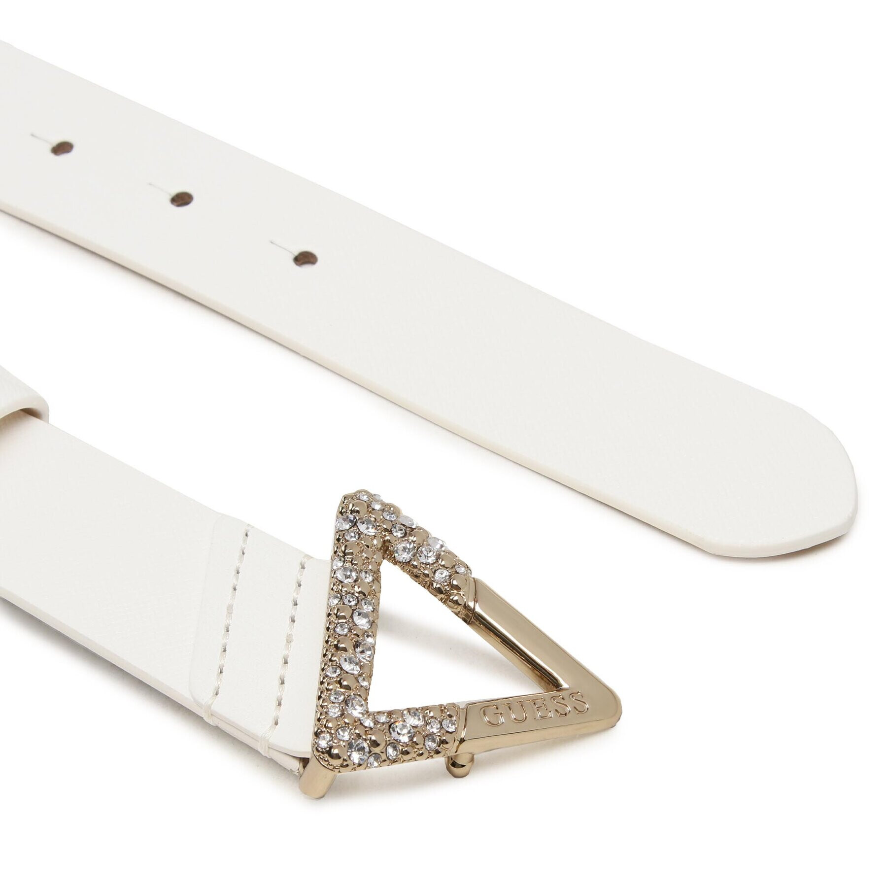 Guess Дамски колан Not Coordinated Belts BW7791 VIN30 Бял - Pepit.bg