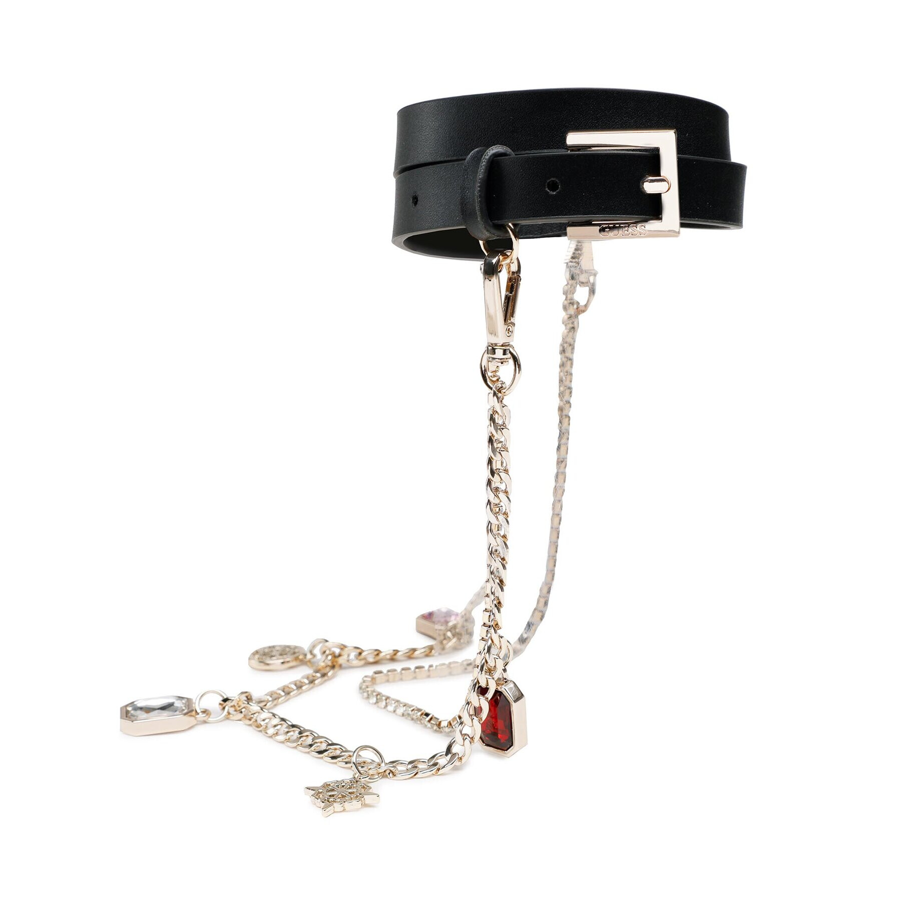 Guess Дамски колан Not Cordinated Belts BW7735 VIN25 Черен - Pepit.bg