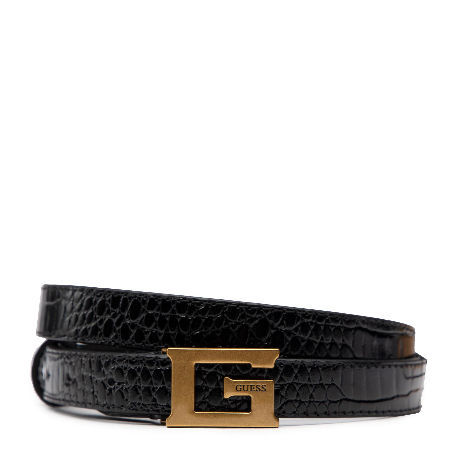 Guess Дамски колан Raffie Belts BW7680 VIN20 Черен - Pepit.bg