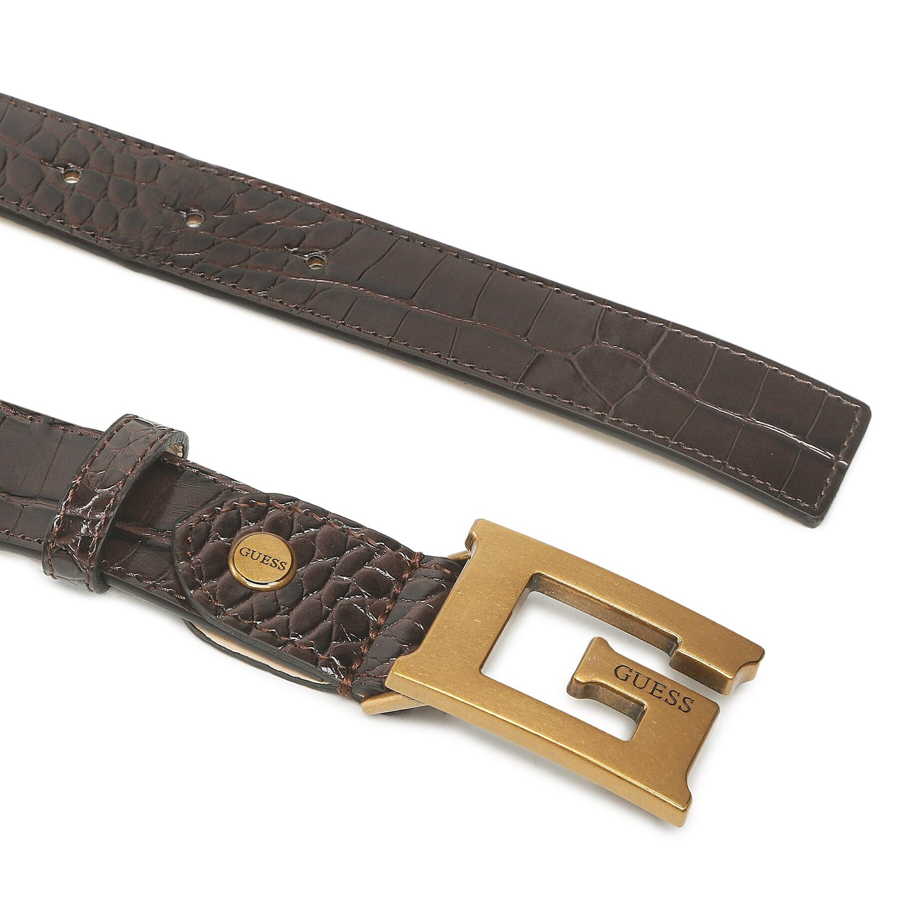 Guess Дамски колан Retour Belts BW7721 VIN30 Кафяв - Pepit.bg