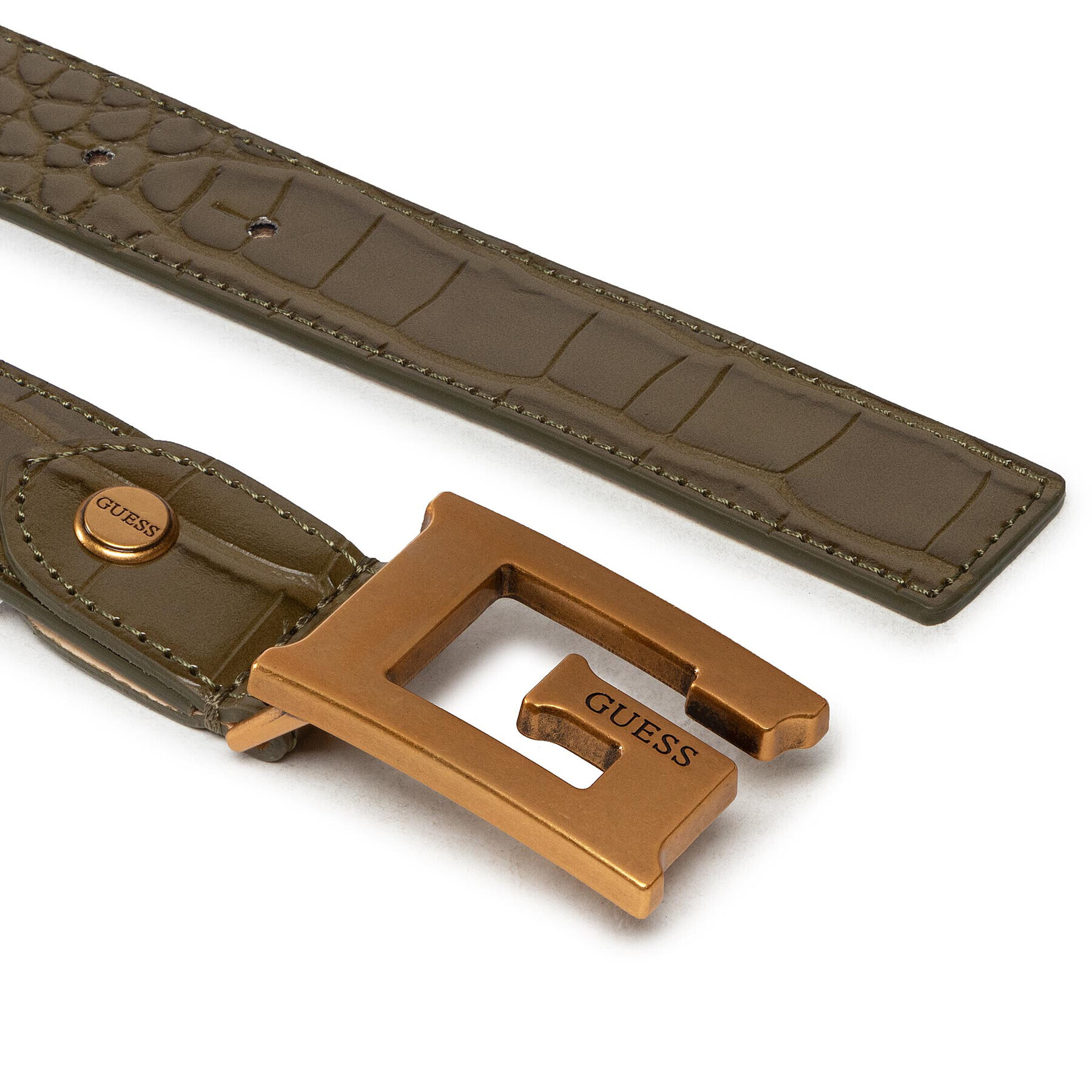 Guess Дамски колан Retour Belts BW7721 VIN30 Зелен - Pepit.bg