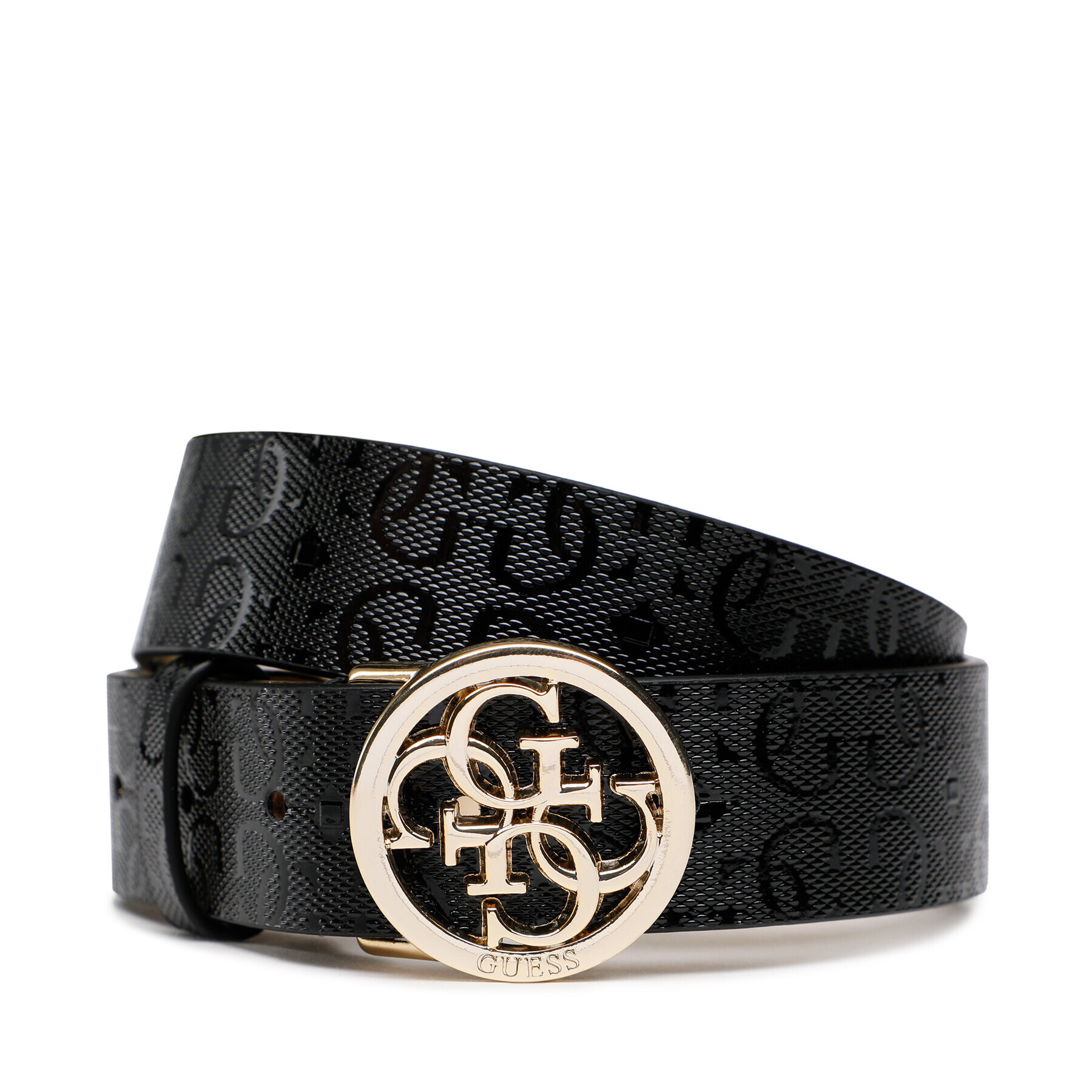 Guess Дамски колан Sasky Belts BW7750 VIN30 Черен - Pepit.bg