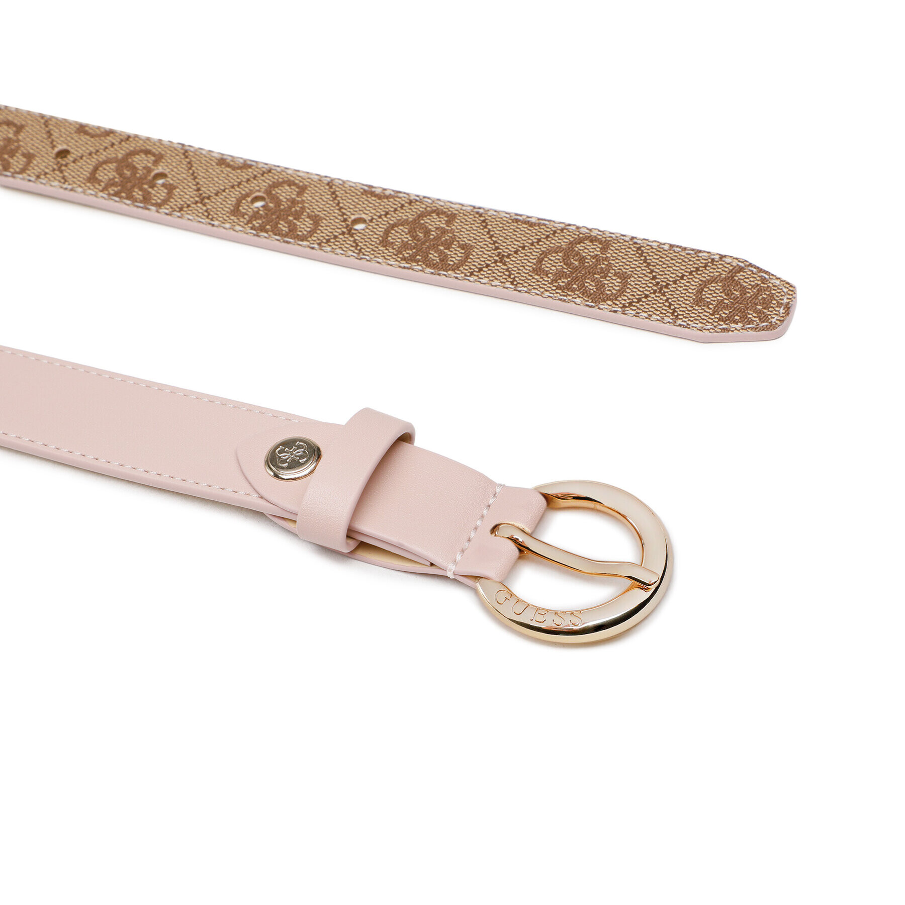 Guess Дамски колан Silvana Belts BW7751 VIN25 Розов - Pepit.bg