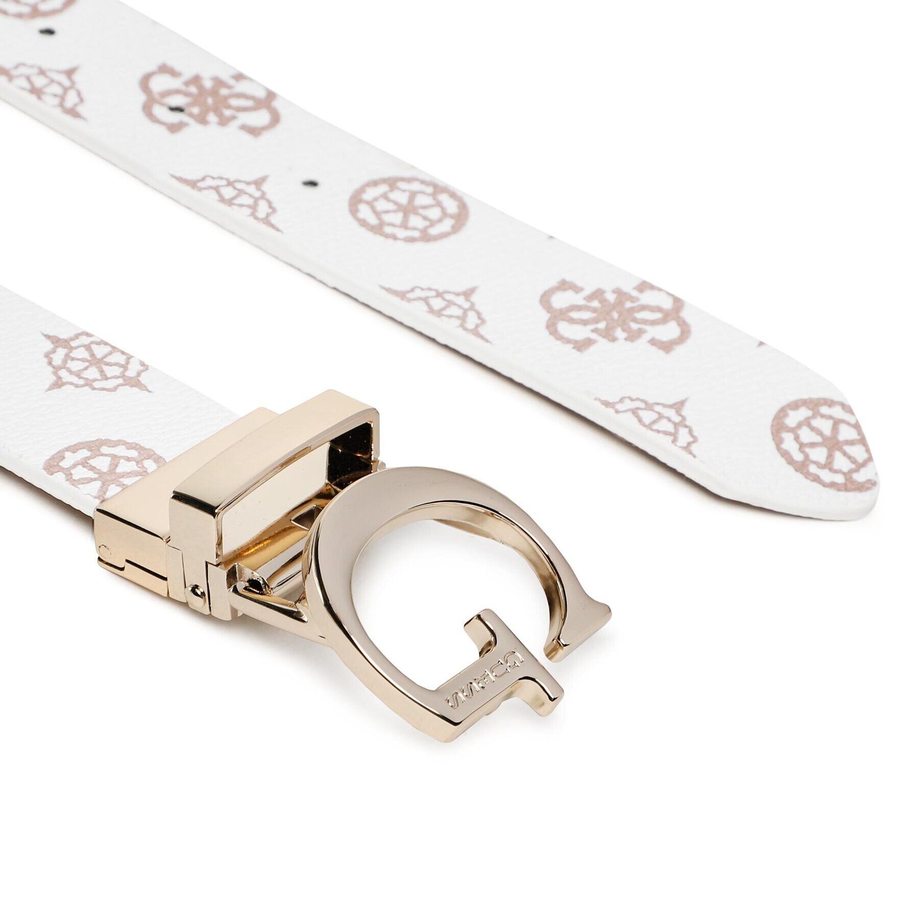 Guess Дамски колан Silvana (PA) Belts BW7811 VIN30 Бял - Pepit.bg