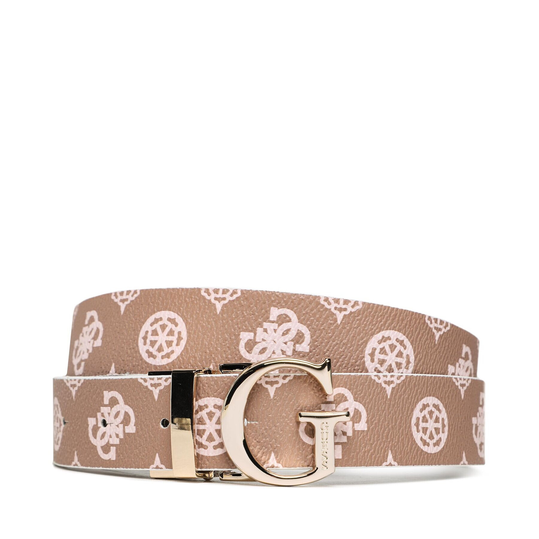 Guess Дамски колан Silvana (PA) Belts BW7811 VIN30 Бял - Pepit.bg
